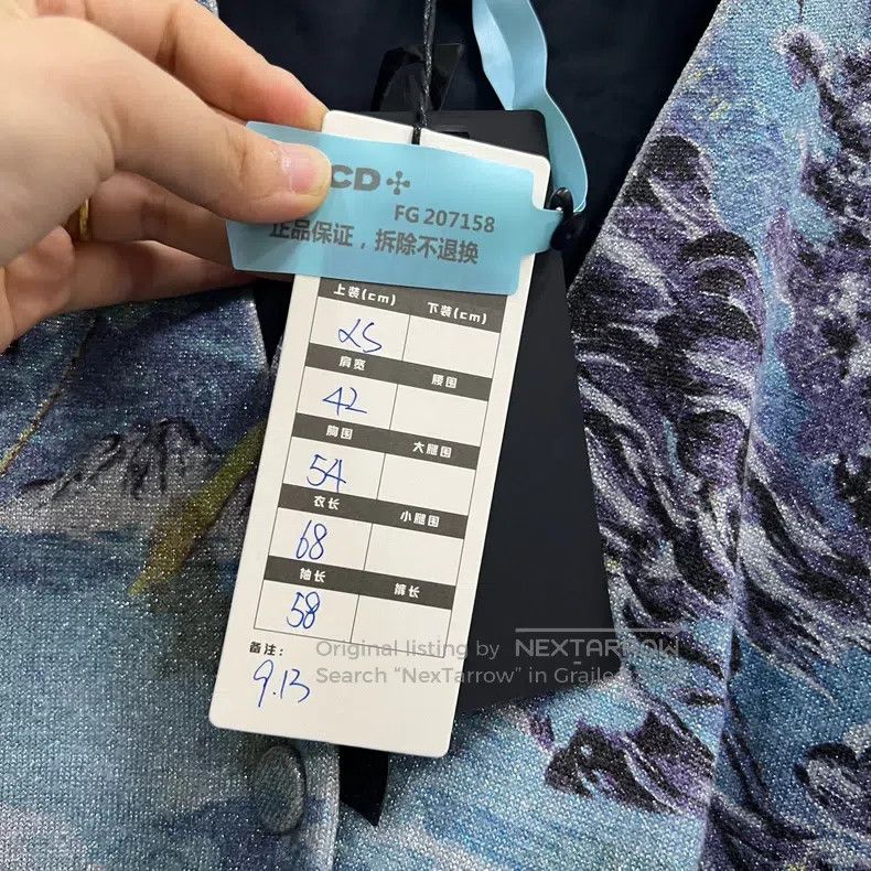 Saint Laurent Paris Saint Laurent Paris Oil painting landscape cardigan Size US XS / EU 42 / 0 - 4 Thumbnail