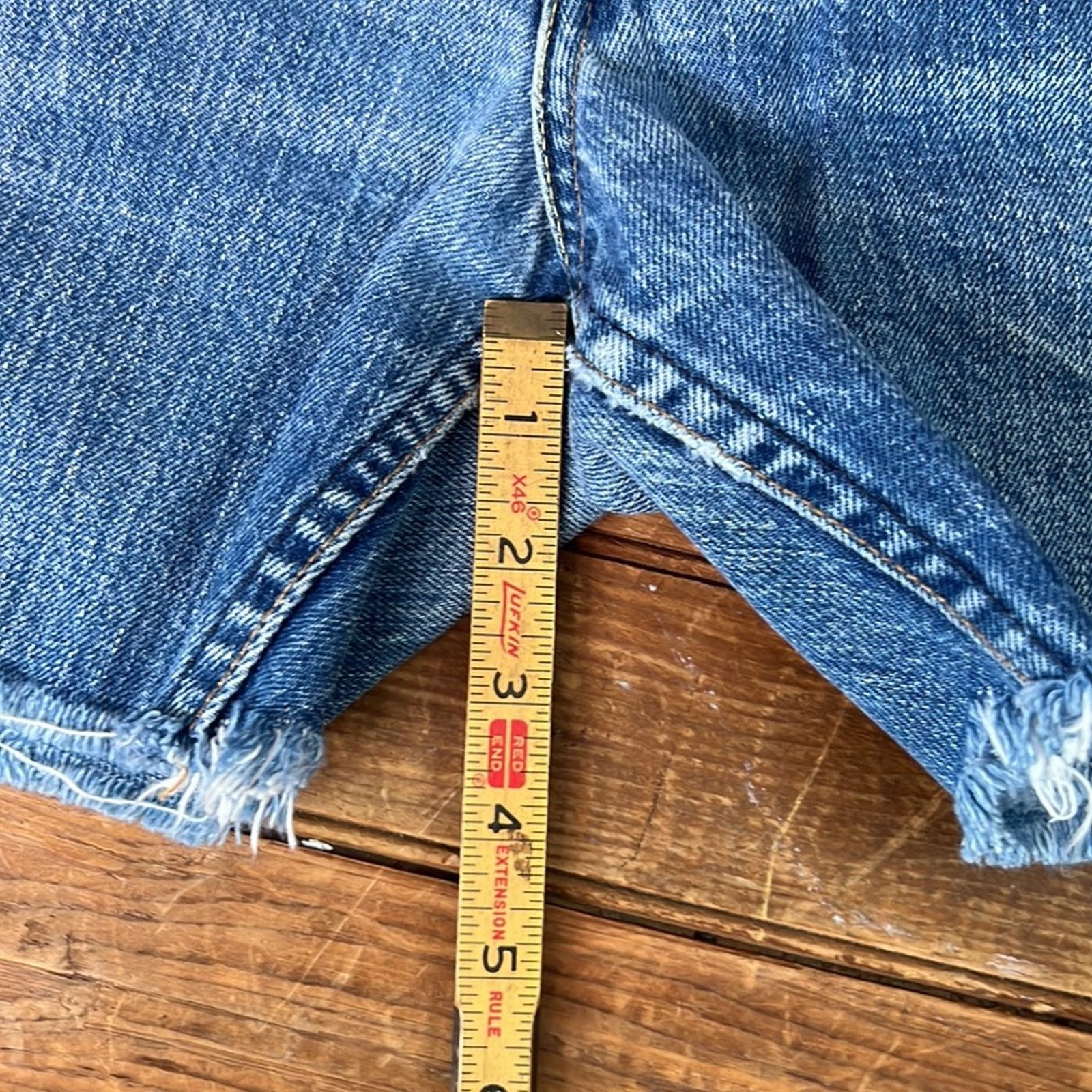 Levi's Vintage 1960s Levi’s Orange tab cut off jeans Jorts size 38 Size US 38 / EU 54 - 7 Thumbnail
