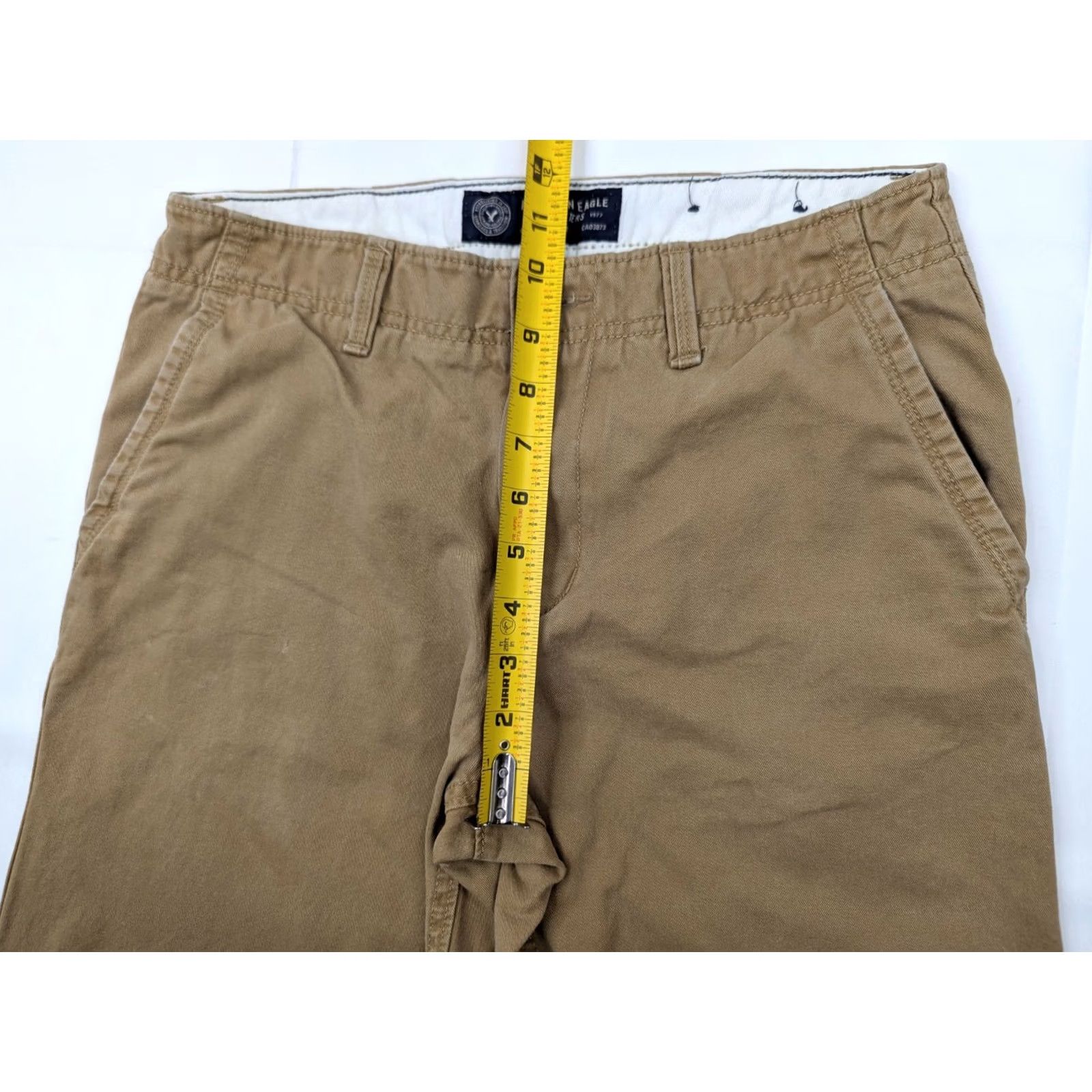 American Eagle Outfitters American Eagle Outfitters Relaxed Straight Denim Pants Men 29x30 Brown Khaki Cordoroy? Size US 29 - 6 Thumbnail