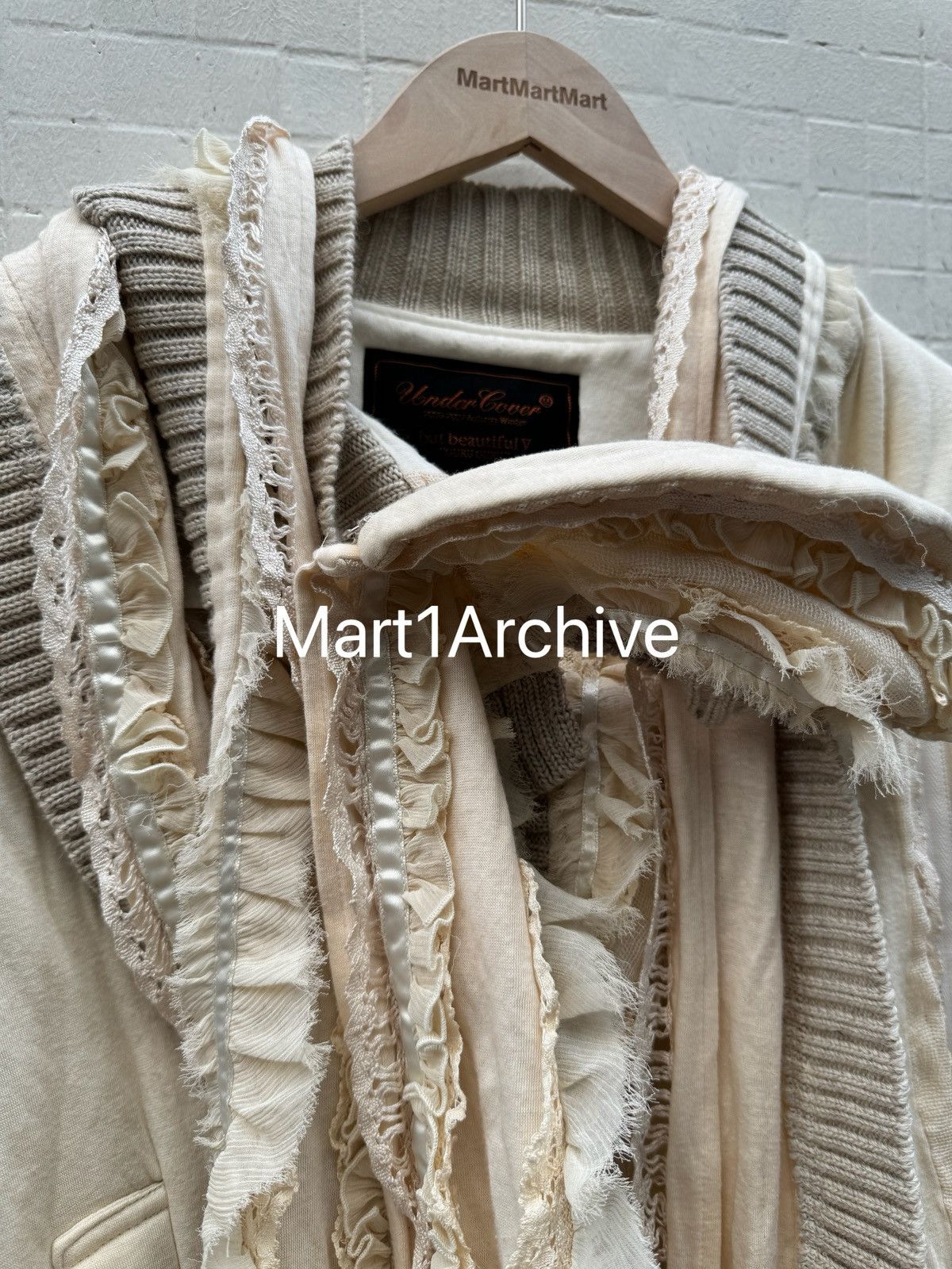 Undercover Undercover 06AW “Guru Guru” lace fringe bomber Size US L / EU 52-54 / 3 - 5 Thumbnail