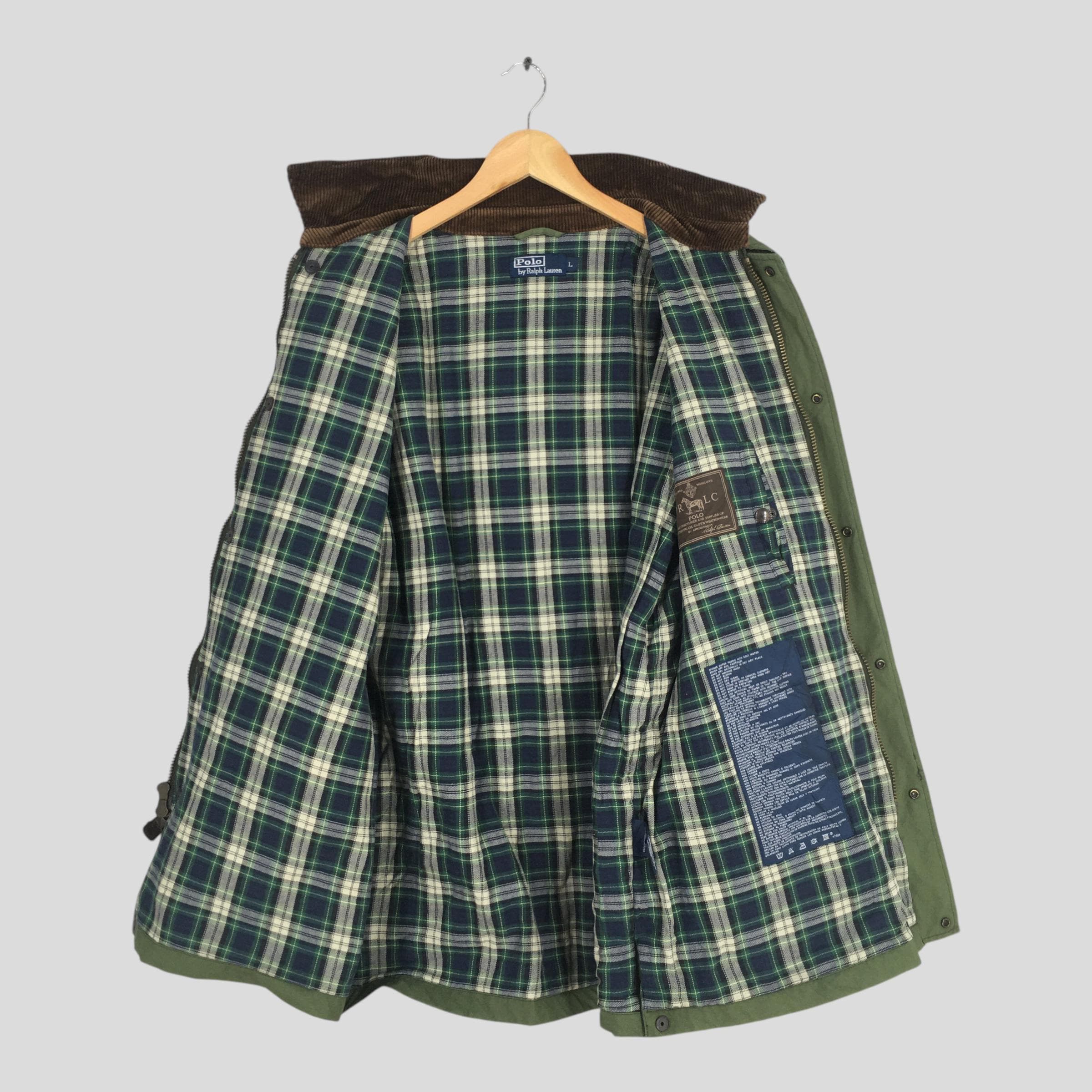 Polo Ralph Lauren Vintage Polo Ralph Lauren Chore Duck Olive Jacket Large Size US L / EU 52-54 / 3 - 5 Thumbnail