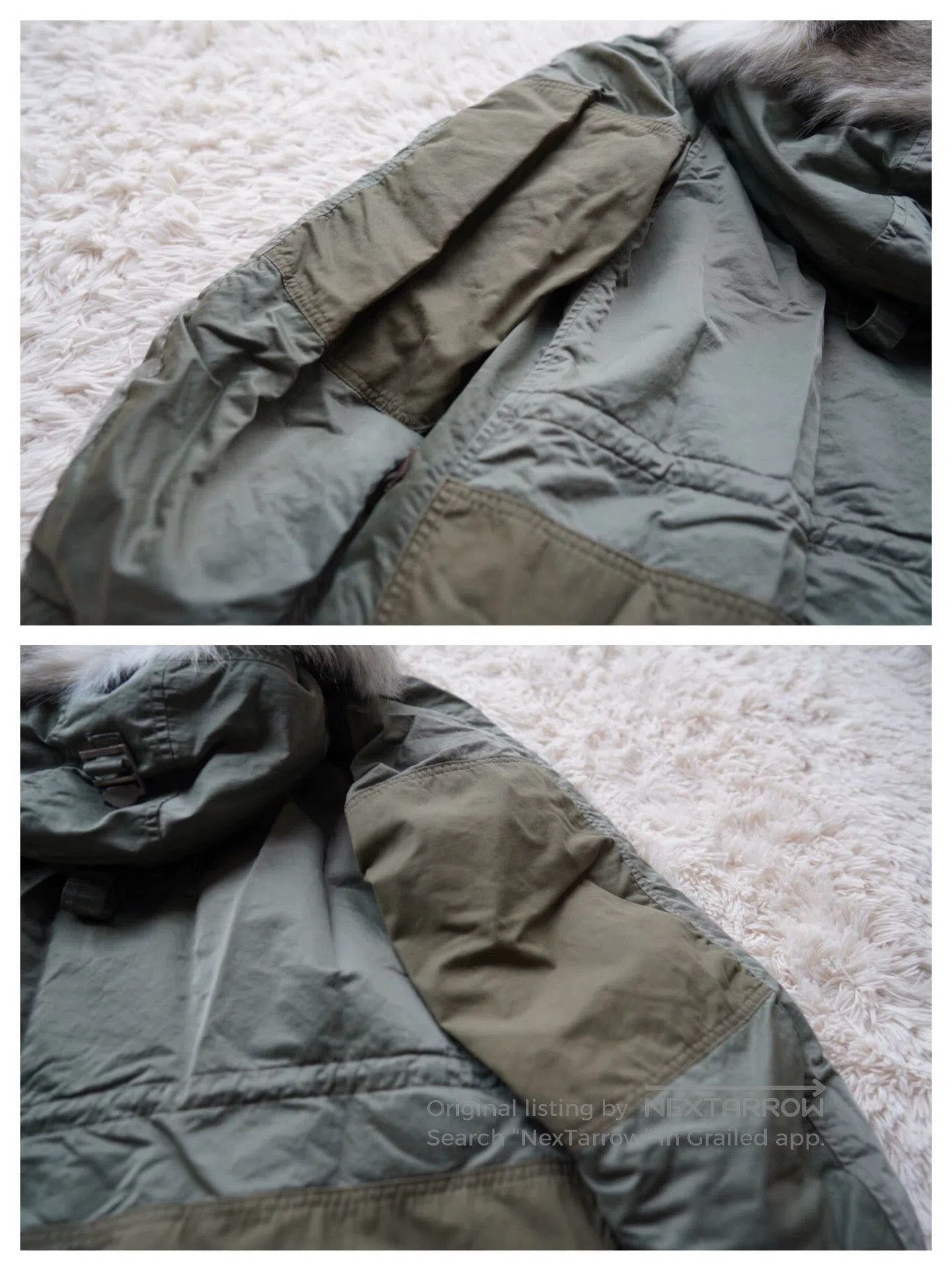 Visvim Multi Color Fur Hooded Parka - Size S. Size US S / EU 44-46 / 1 - 4 Thumbnail