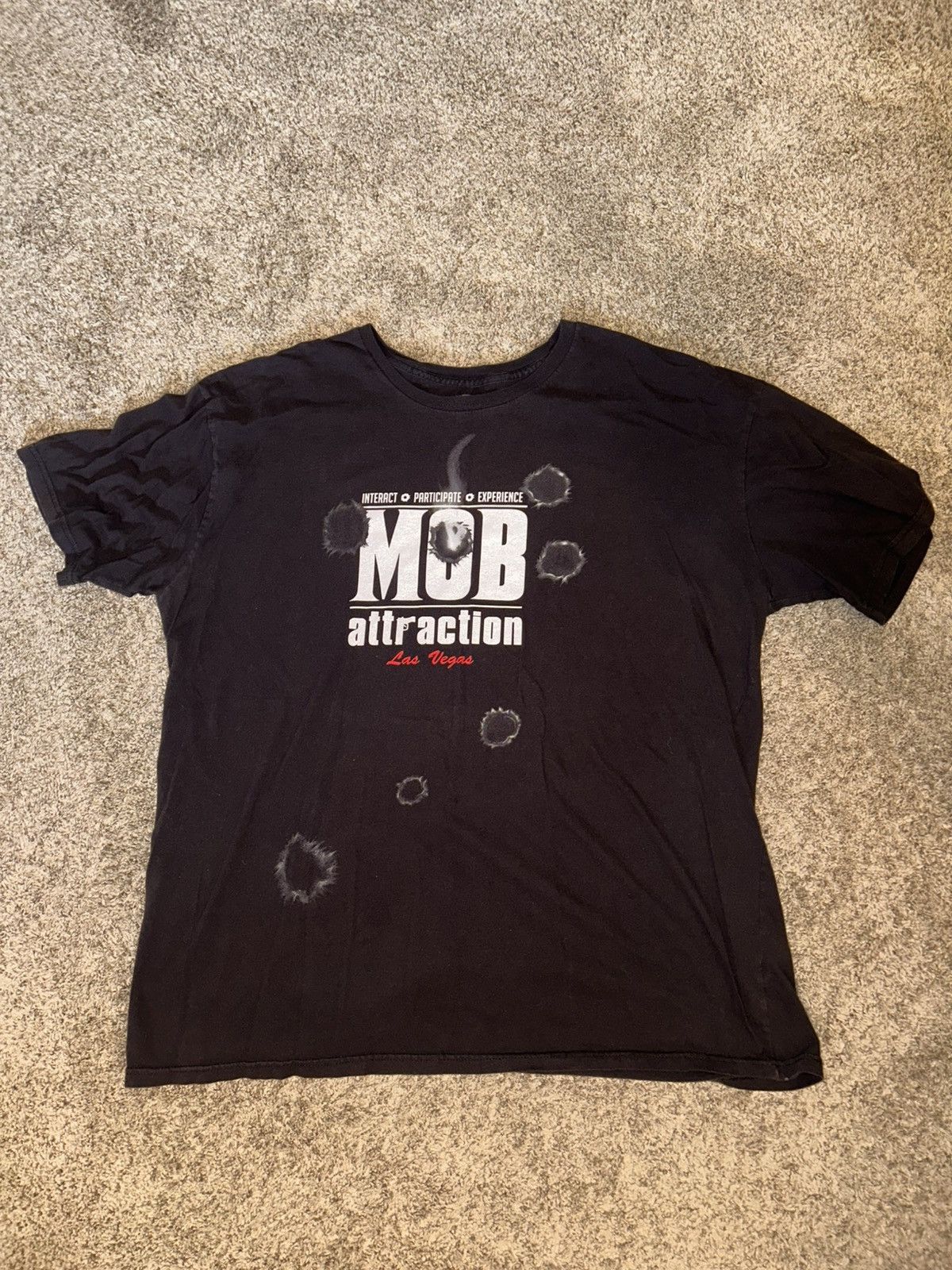 Vintage Mod Attraction Las Vegas Tee Size US XL / EU 56 / 4 - 1 Thumbnail