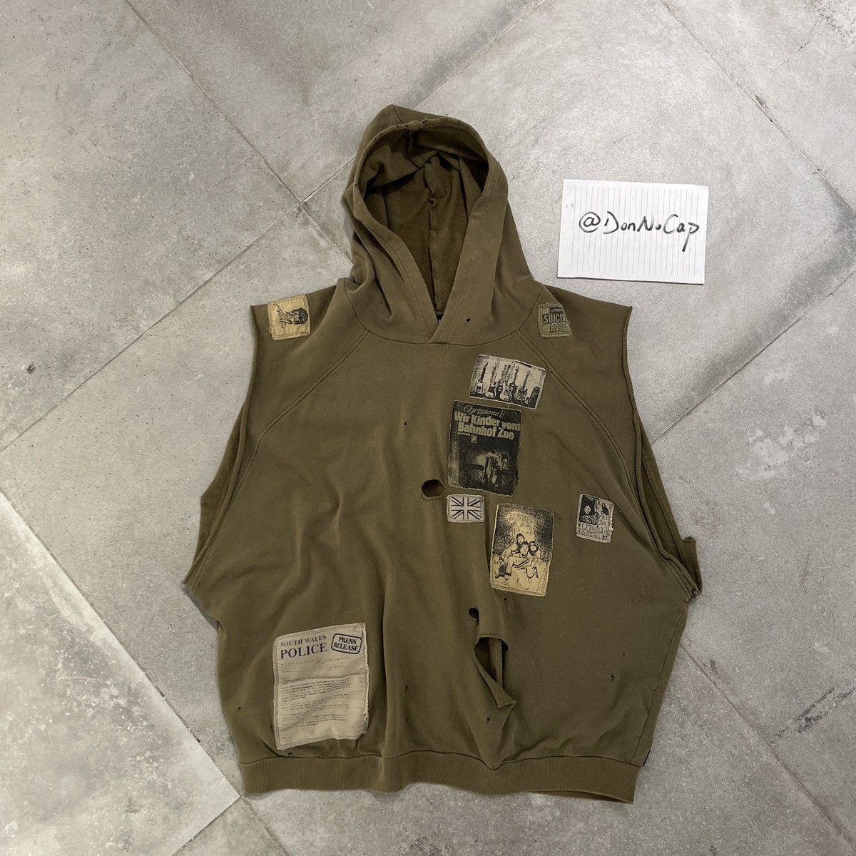 Raf Simons “ Riot Riot Riot ” HOODIE 48 Raf Simons Hoodie Size 48 IT