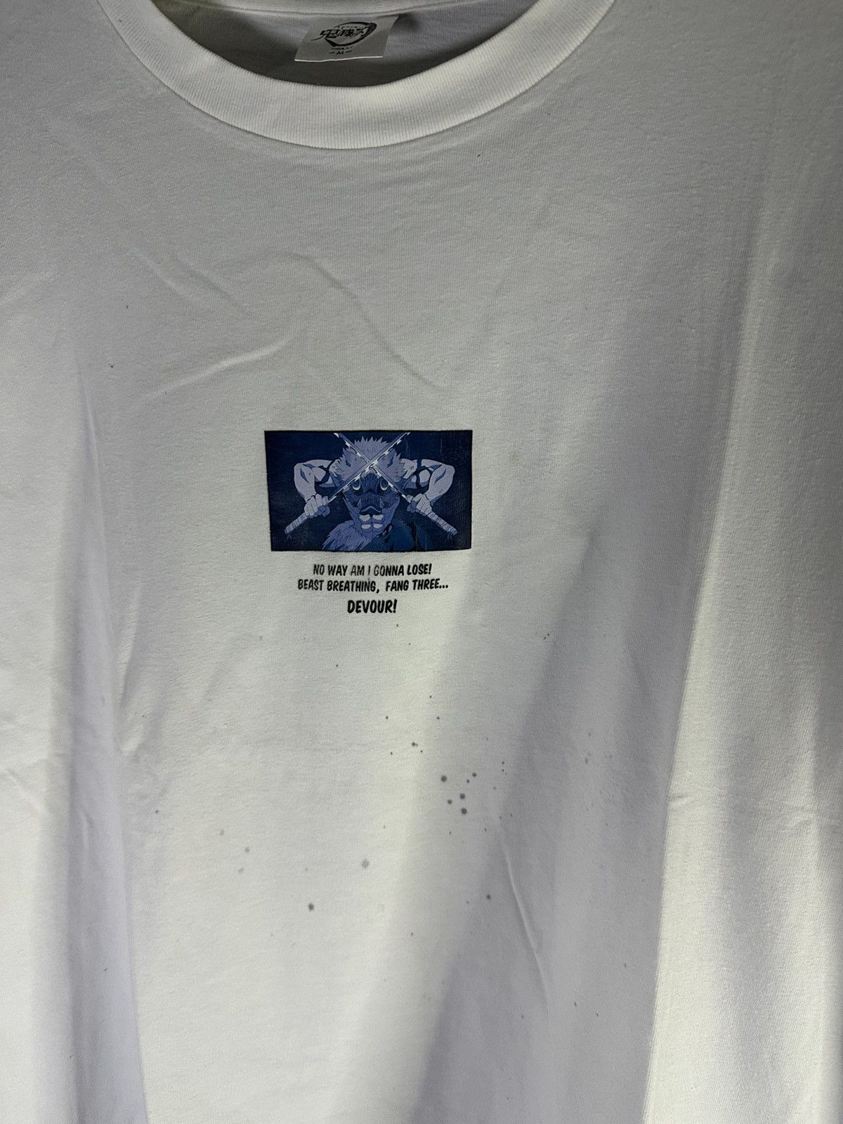 Anime Inosuke Demon Slayer Longsleeve Tshirt Size US M / EU 48-50 / 2 - 2 Thumbnail