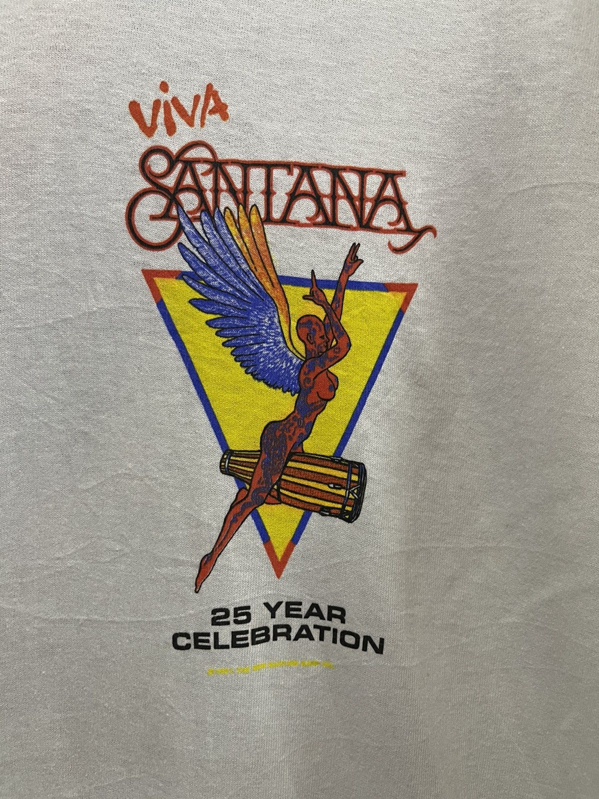 Vintage Vintage Viva Santana 25 Year Celebration🔥🔥🔥 Size US XL / EU 56 / 4 - 2 Thumbnail