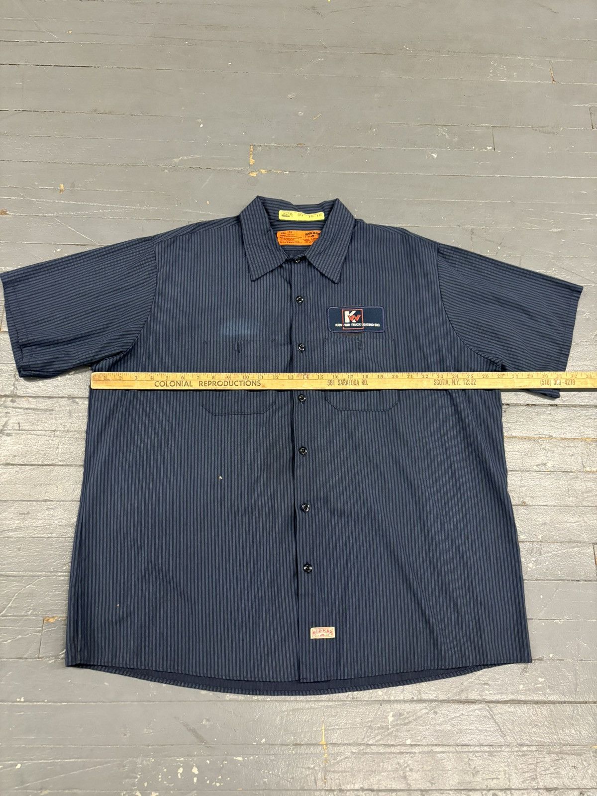Vintage Vintage Red kap workwear shirt Size US XXL / EU 58 / 5 - 5 Thumbnail