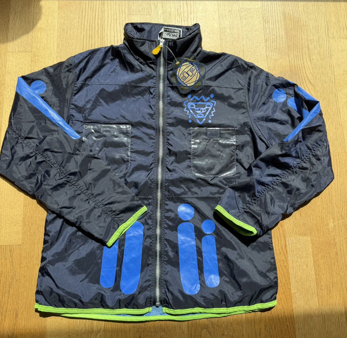 Vintage NOS 1990‘‘s Daniel Poole - Tribal Rave Jacket Size US M / EU 48-50 / 2 - 2 Thumbnail