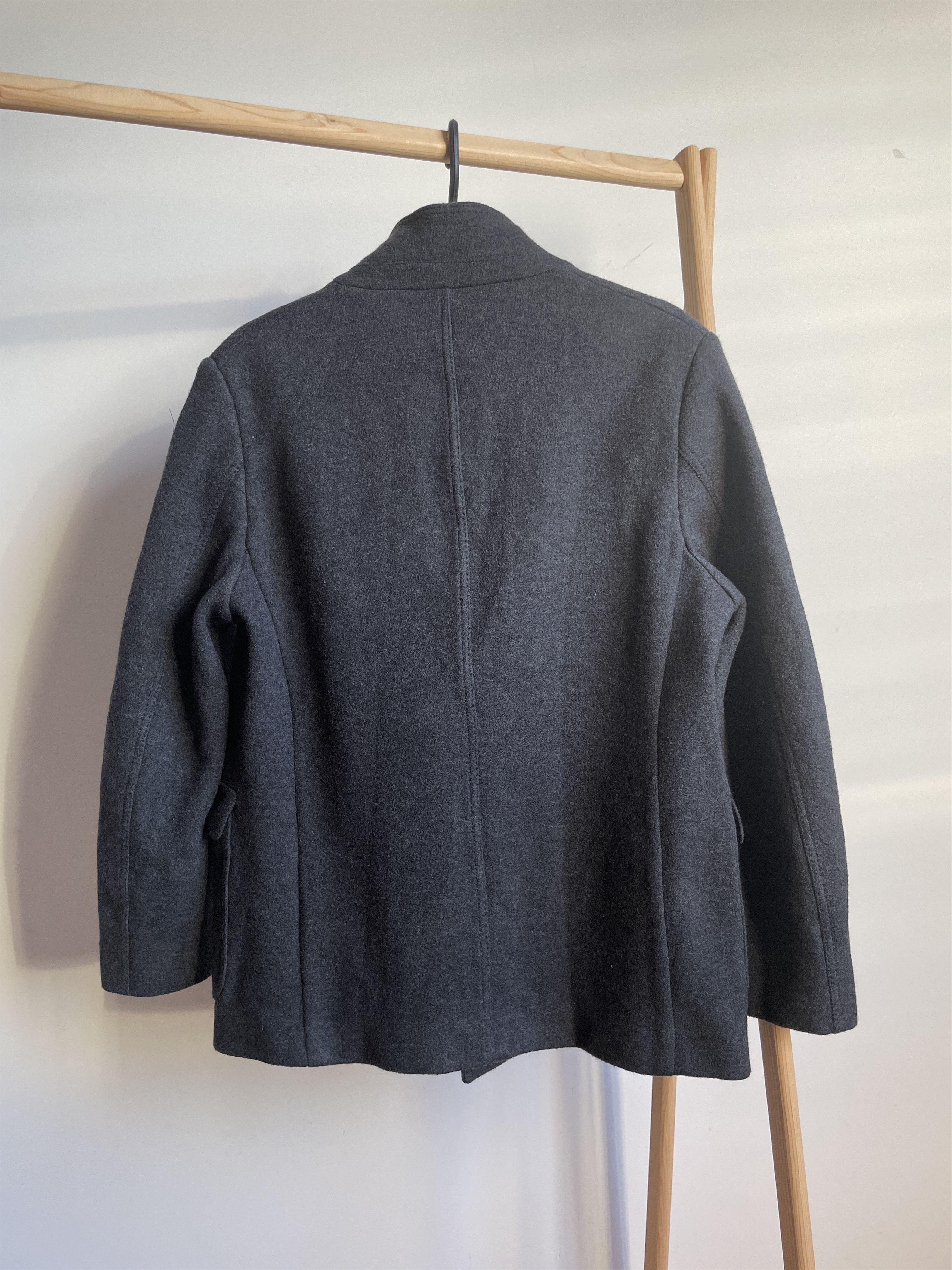 Fay Fay Womens Double Breasted Pea Coat Size XL Size XL / US 12-14 / IT 48-50 - 3 Thumbnail