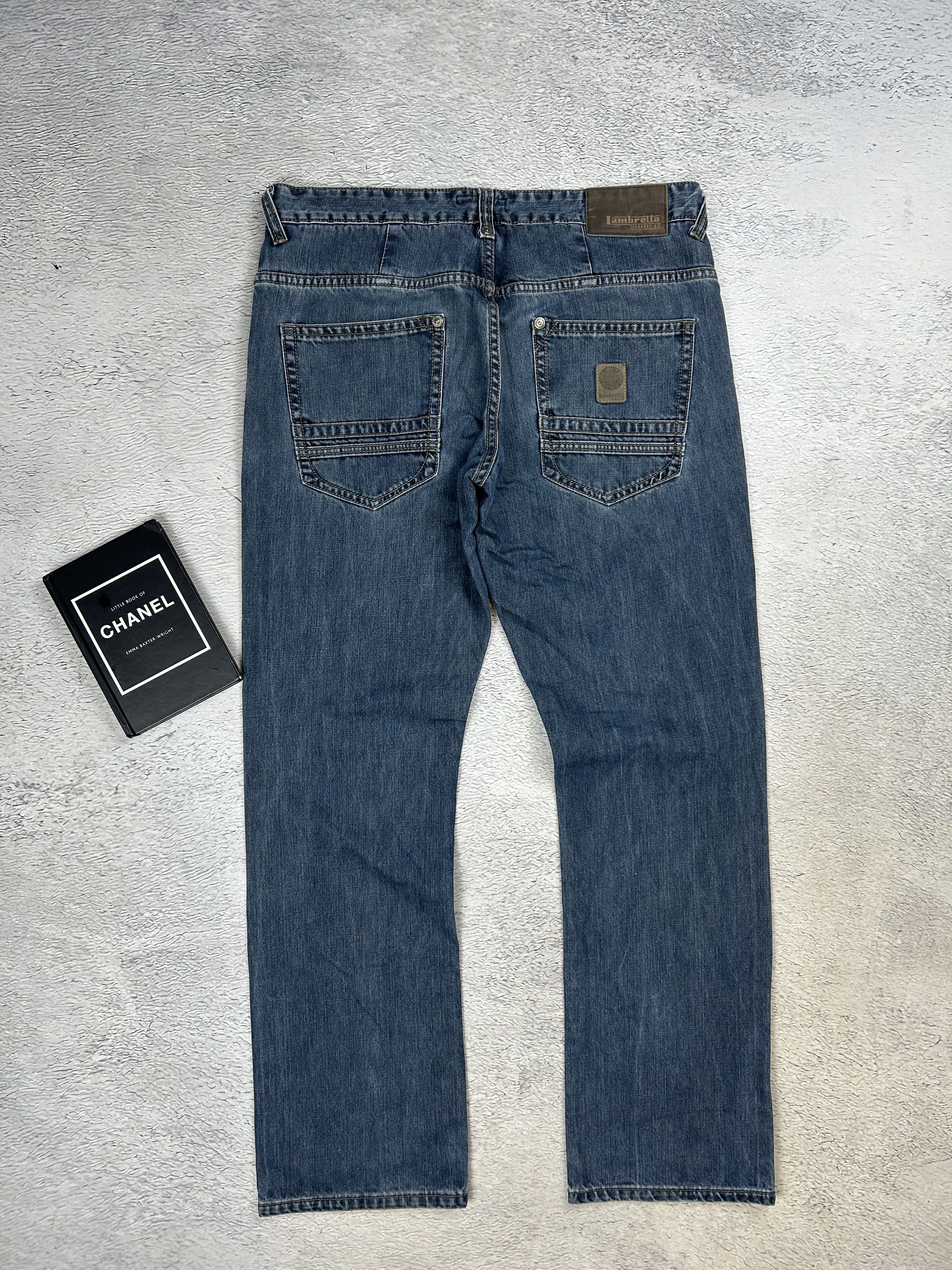 JNCO × Lambretta × Vintage Vintage Lambretta jeans Baggy Streetwear Big logo L size Size US 34 / EU 50 - 3 Thumbnail