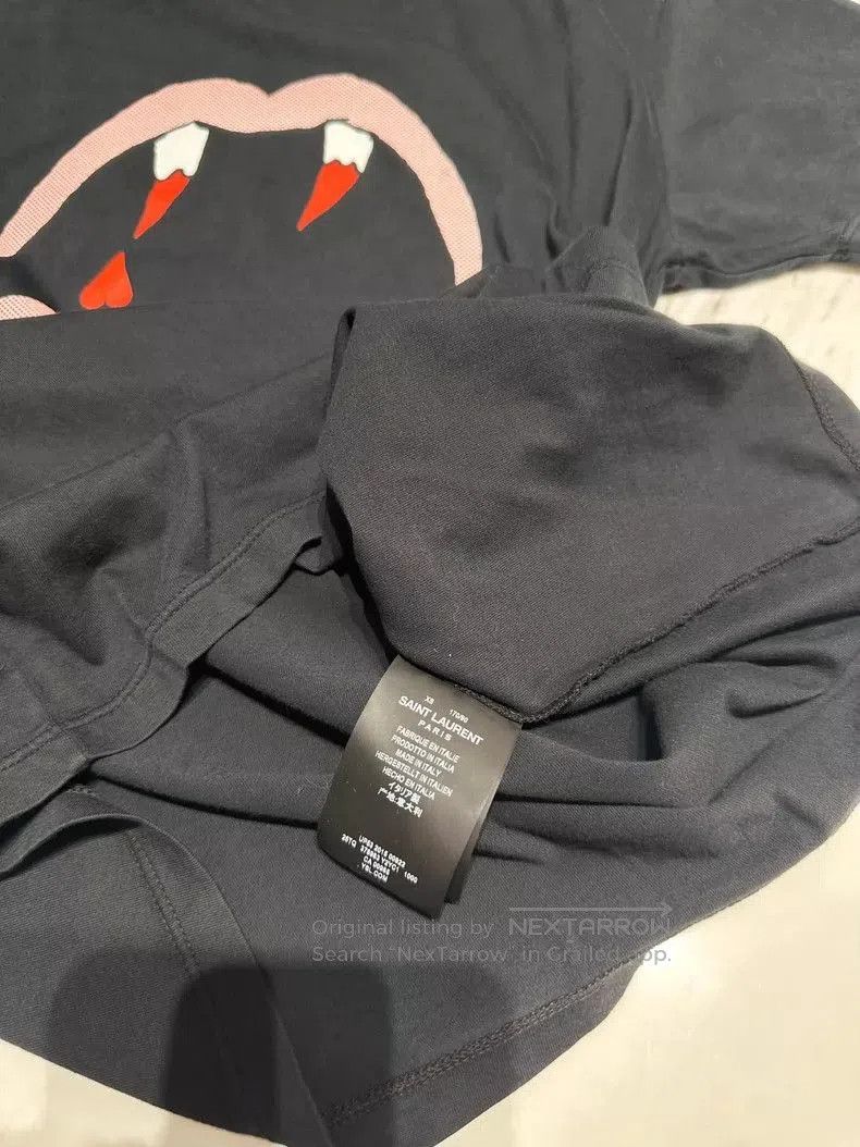 Saint Laurent Paris SAINT LAURENT SLP Short Sleeve T. Size US S / EU 44-46 / 1 - 5 Thumbnail
