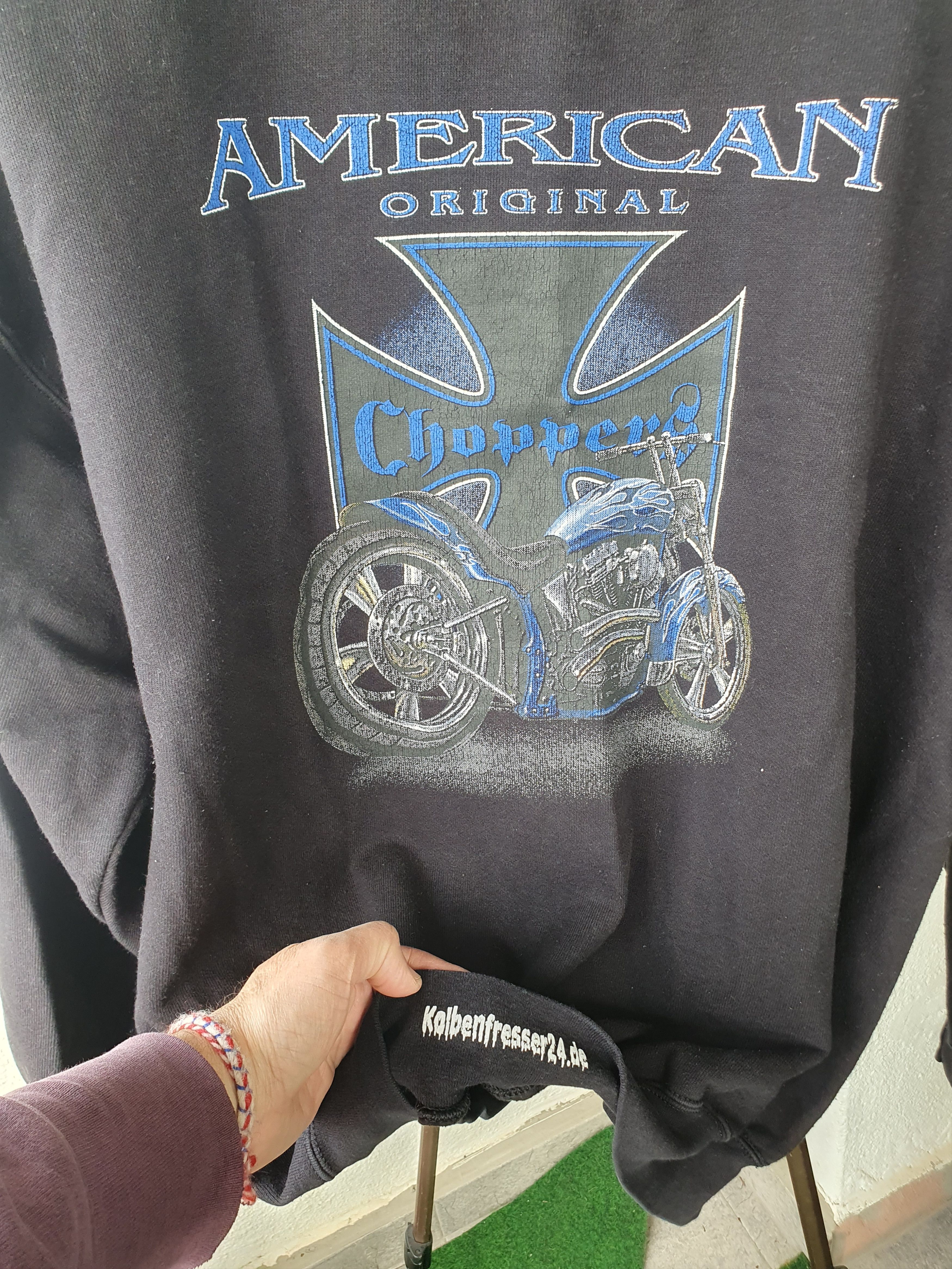 Vintage × West Coast Choppers American Chopper Y2K Faded sweatshirt sz XXL Size US XXL / EU 58 / 5 - 7 Thumbnail