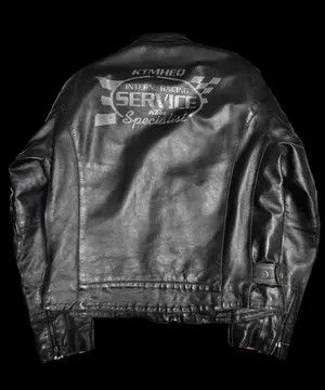 Other vintage racer vintage leather jacket Size US XL / EU 56 / 4 - 3 Thumbnail