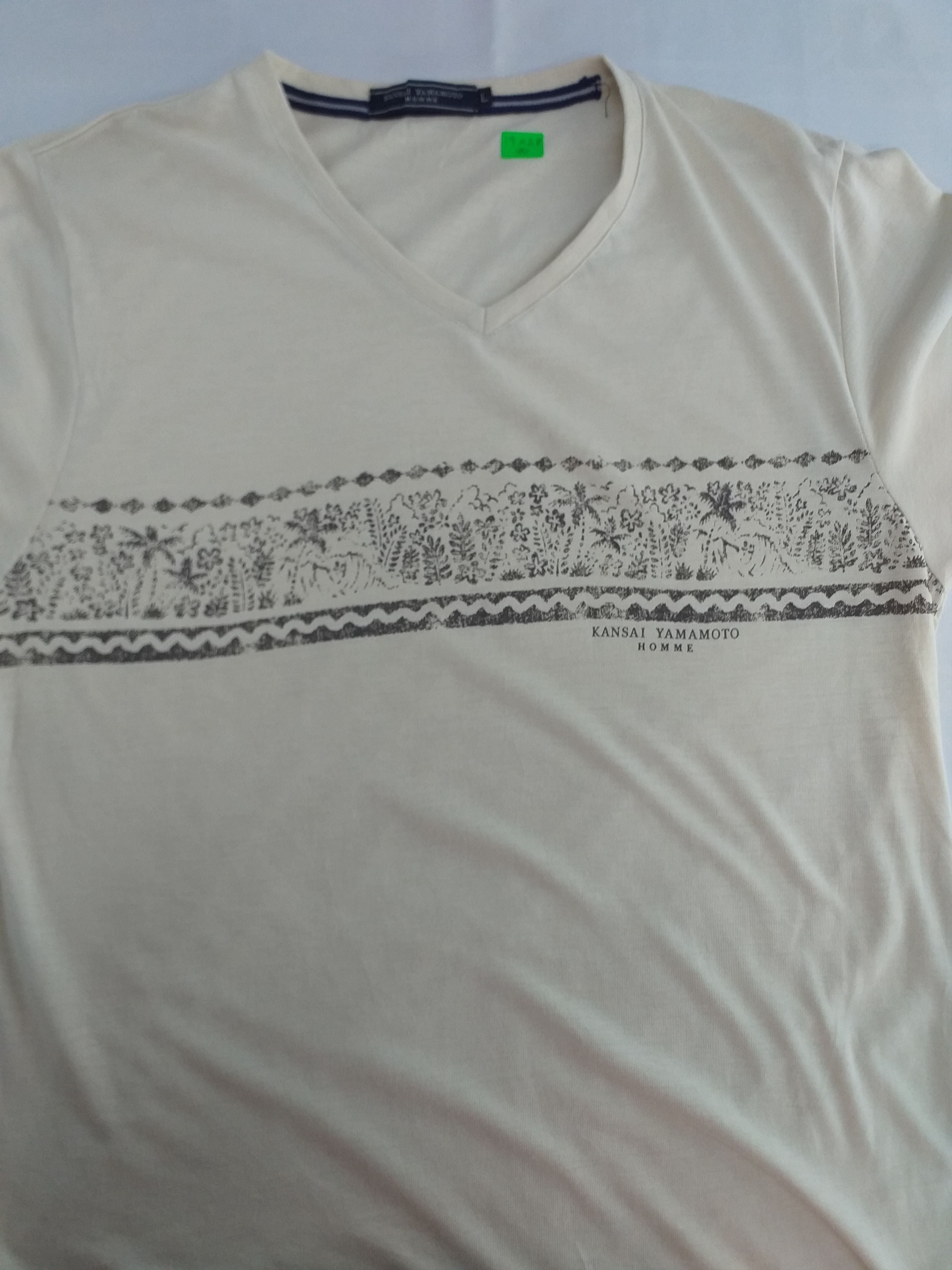 Japanese Brand Kansai Yamamoto Homme Medium T-Shirt -A044 Size US M / EU 48-50 / 2 - 5 Thumbnail