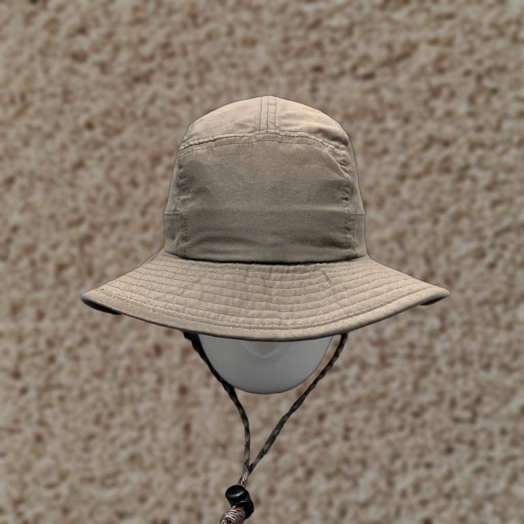 Vintage Swiss+Tech Bucket Hat Adult M Brown Nylon Polyester Outdoor Hiking Camping Fishing Beach Beanie Hat Mens Womens Size ONE SIZE - 1 Thumbnail