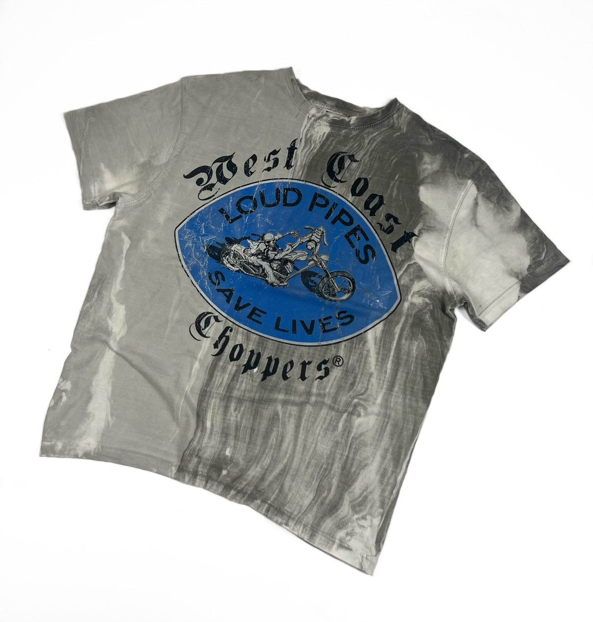 Band Tees × Vintage × West Coast Choppers Vintage West Coast Choppers T Shirt Loud Pipes Save Lives Size US L / EU 52-54 / 3 - 1 Thumbnail