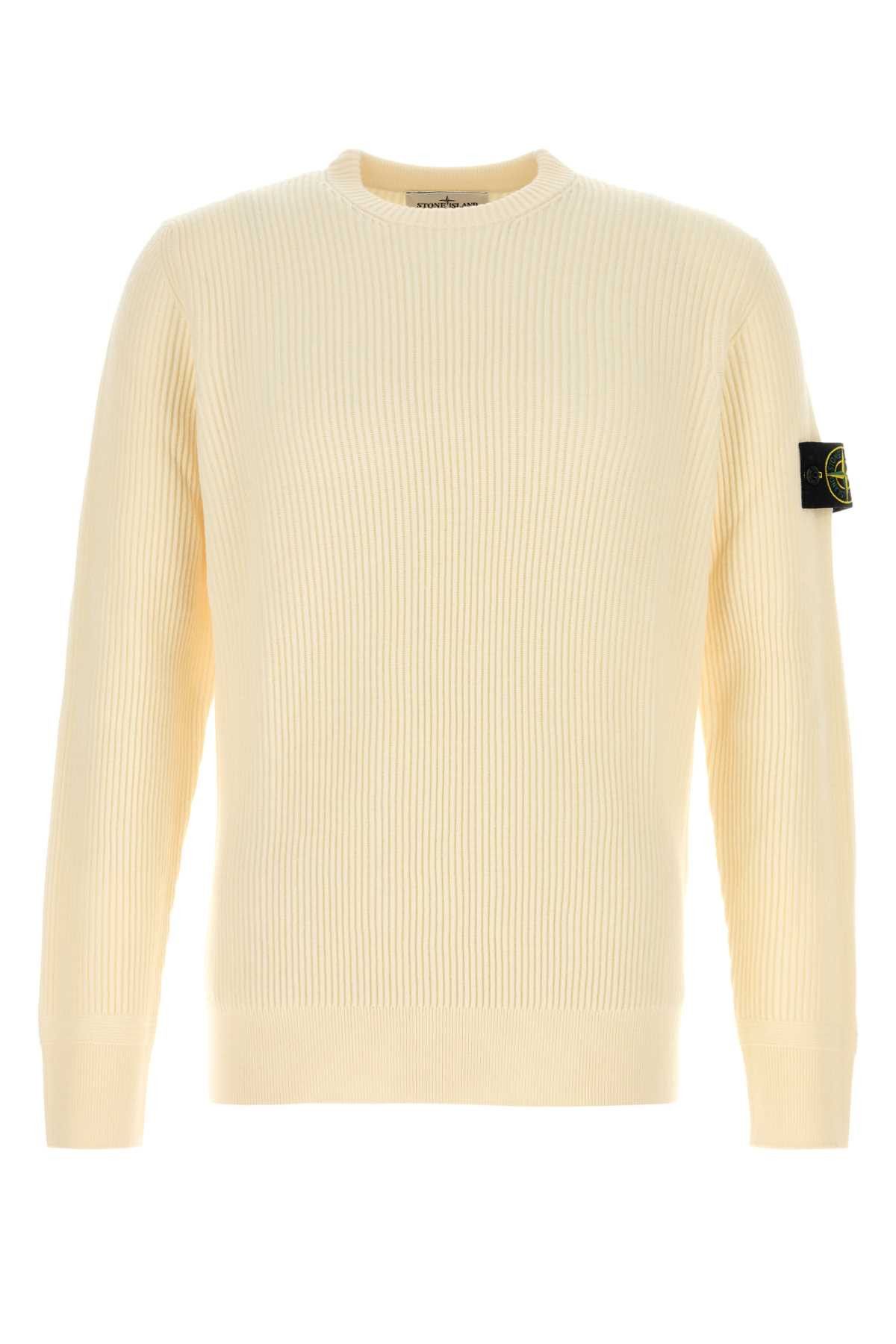 Stone Island Cream Wool Sweater Size US XXL / EU 58 / 5 - 1 Thumbnail