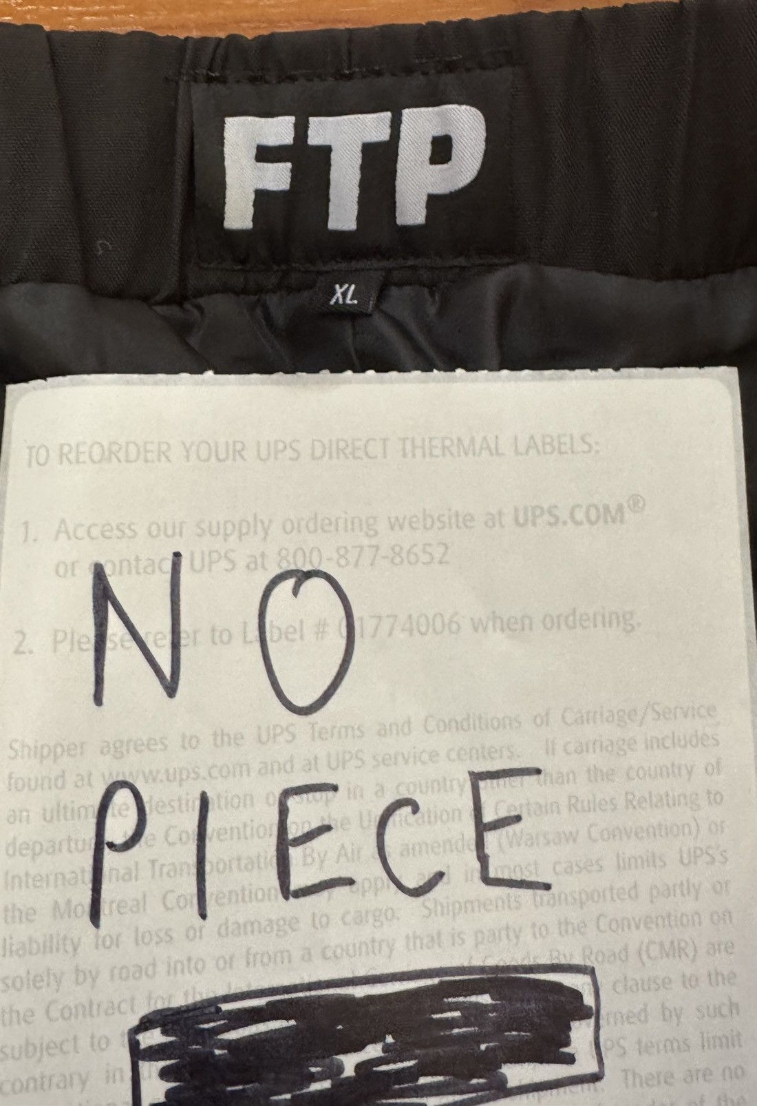 Fuck The Population FTP F-Tec Pants Size US 36 / EU 52 - 3 Thumbnail