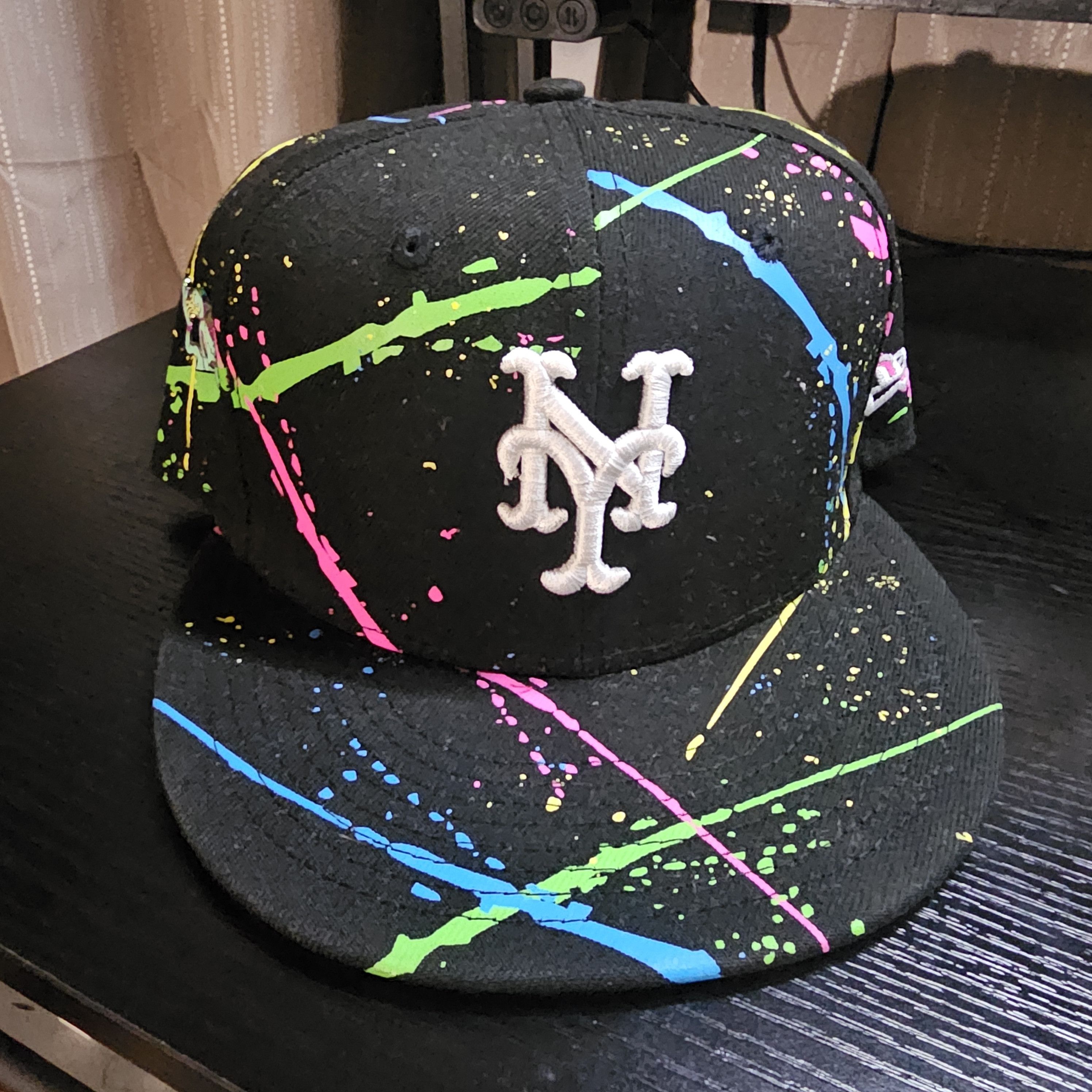 New Era Mets Paint Splash Rare Size ONE SIZE - 1 Thumbnail