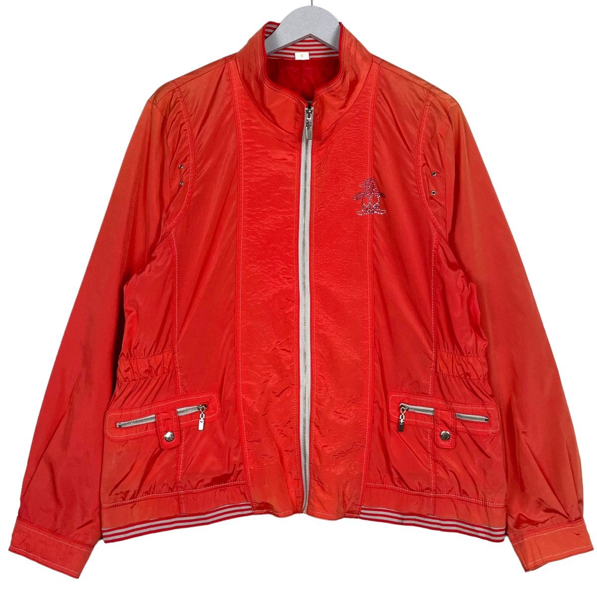 Grand Slam × Japanese Brand 💥GRAND SLAM SWAROVSKI SPORT LOGO NYLON JACKET Size M / US 6-8 / IT 42-44 - 1 Thumbnail