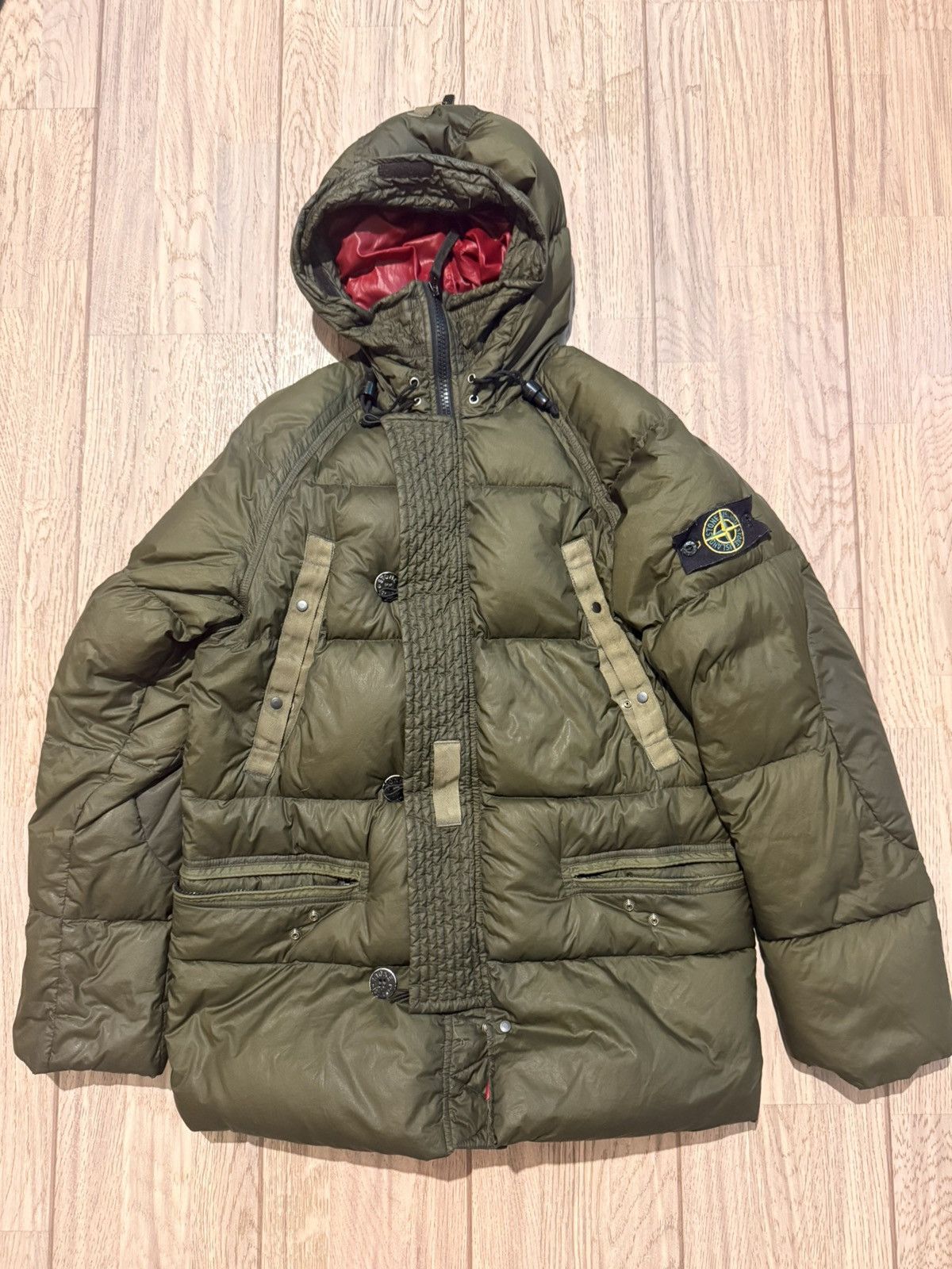 Stone Island STONE ISLAND GARMENT DYED GOOSE DOWN JACKET AW2008 Size US M / EU 48-50 / 2 - 1 Thumbnail
