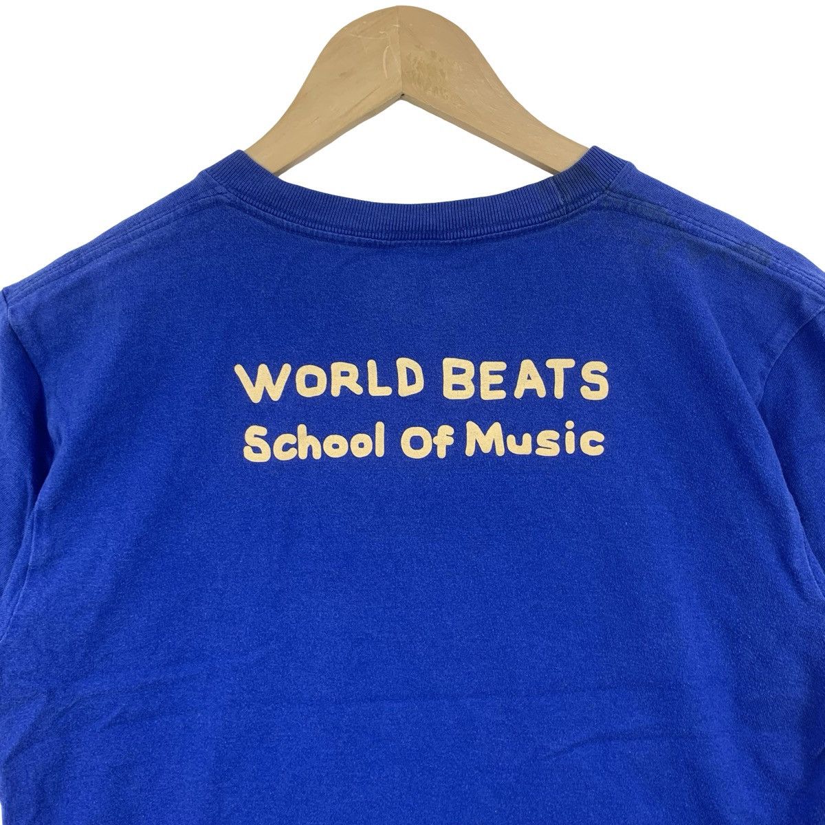 Other WORLD BEATS School Of Music Art Design Tee Shirt Top Size US S / EU 44-46 / 1 - 7 Thumbnail