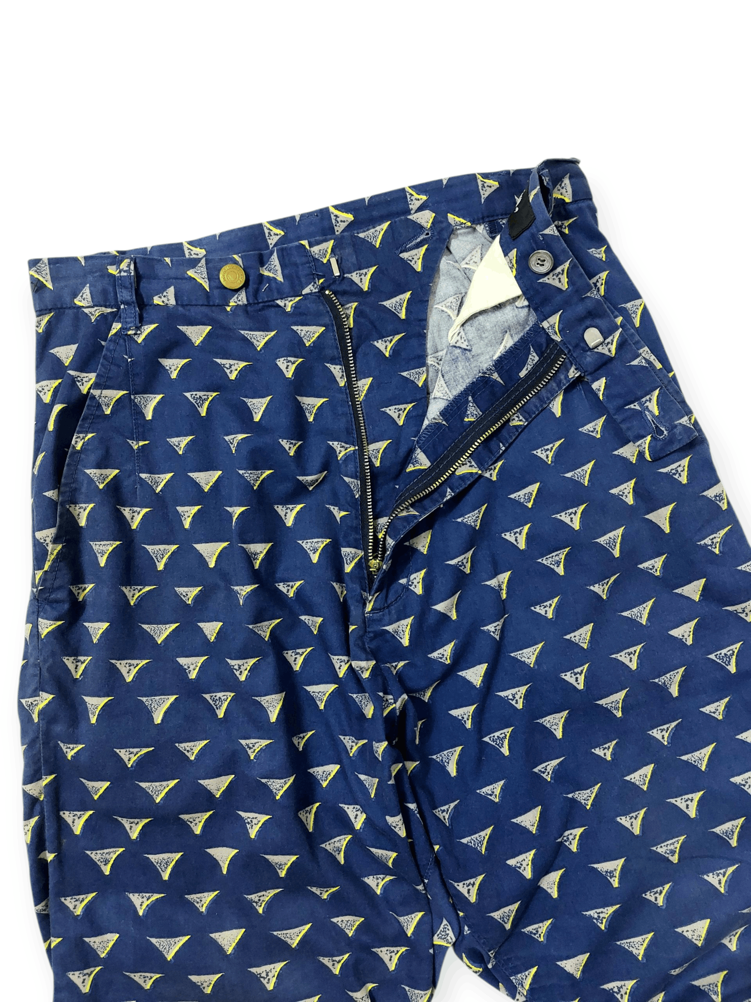 mercibeaucoup Issey Miyake Mercibeaucoup Drop Crotch Printed Pants Size US 29 - 6 Thumbnail