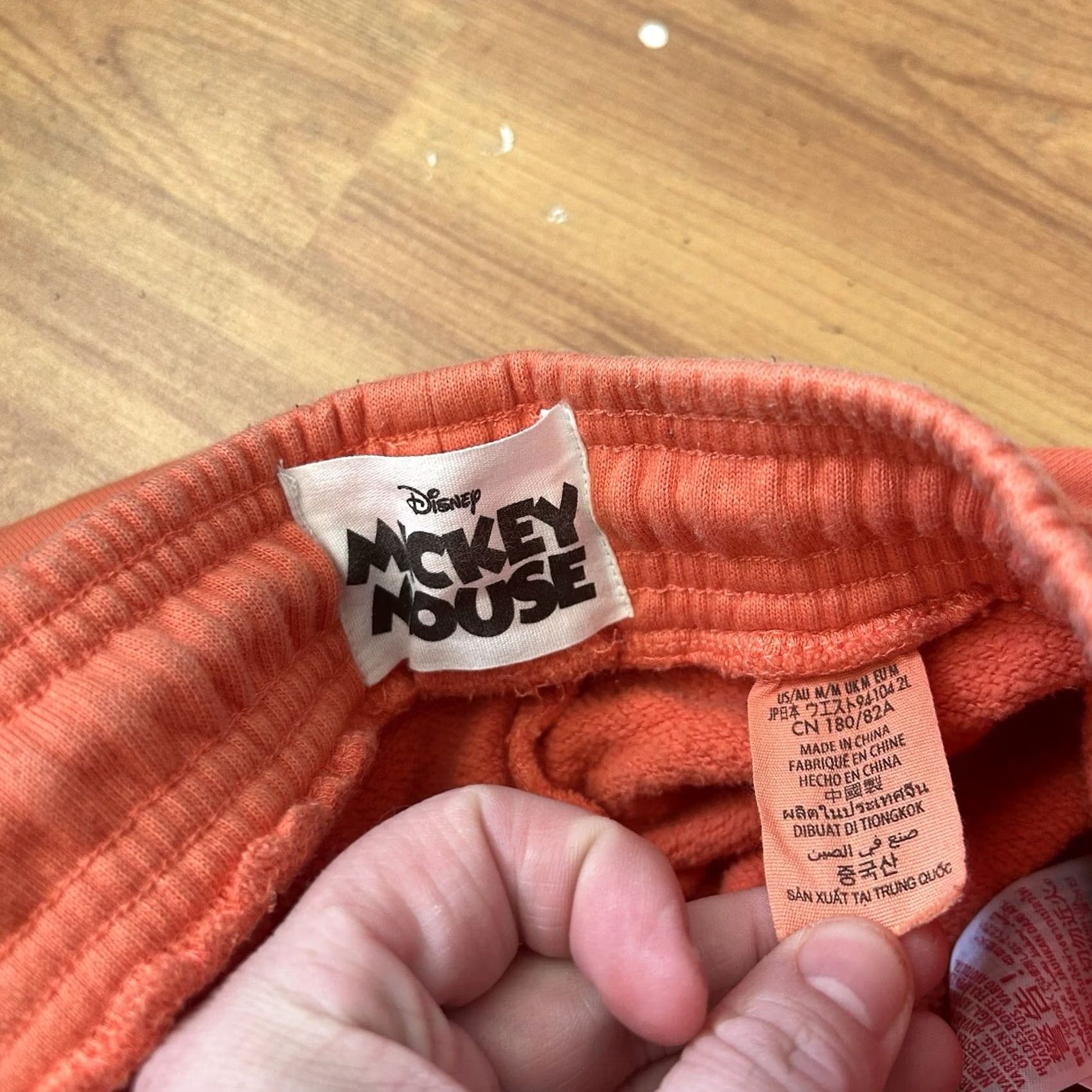 Disney Disney Mickey Mouse and Friends Tie Dye Sweatpants Women M Orange Pants Regular Sweatpants Size M Size 32" / US 10 / IT 46 - 6 Thumbnail