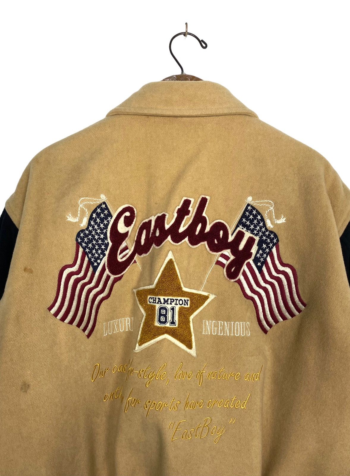 Vintage Rare‼️ Vintage Eastboy Boston Usa Champion 81 Wool Varsity Size US M / EU 48-50 / 2 - 2 Thumbnail