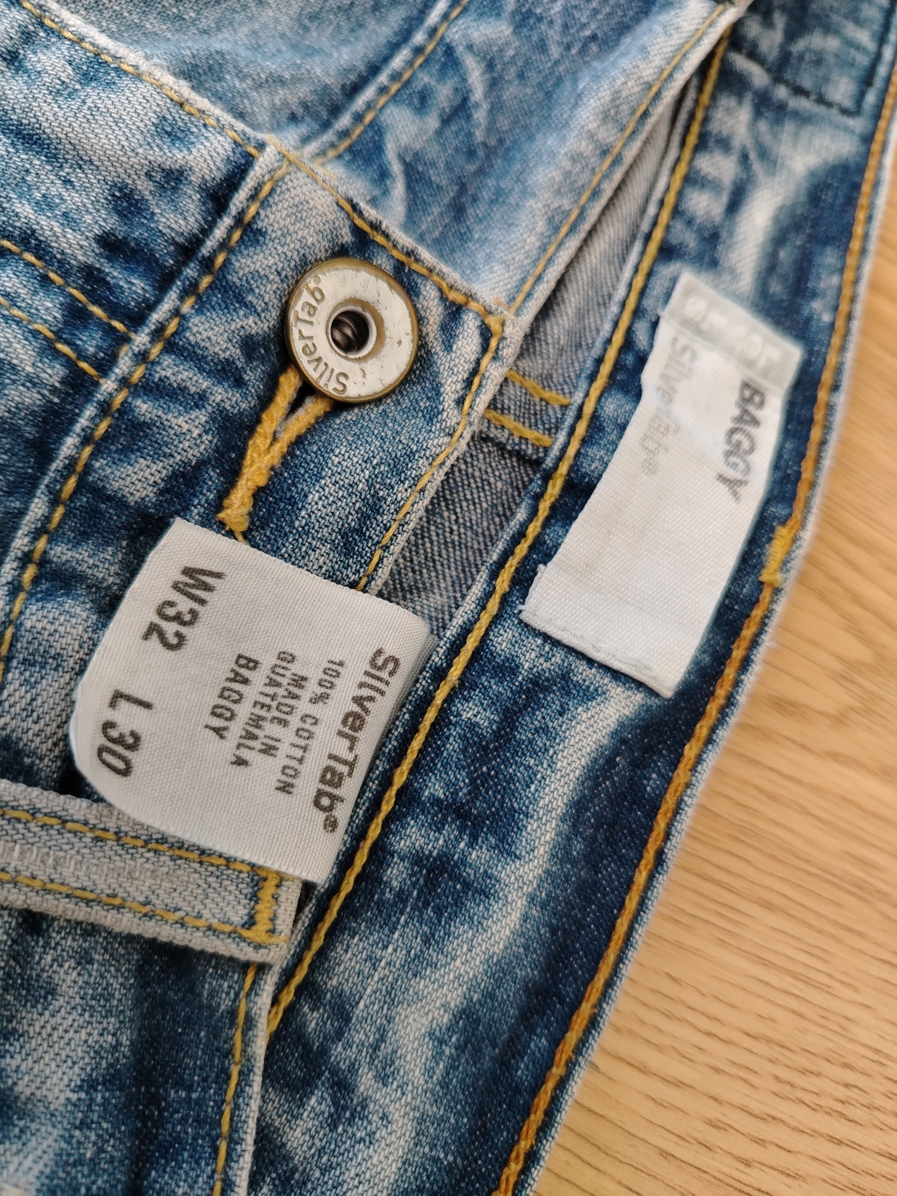 Levi's × Vintage Levis silvertab Baggy Jeans Size US 32 / EU 48 - 13 Thumbnail