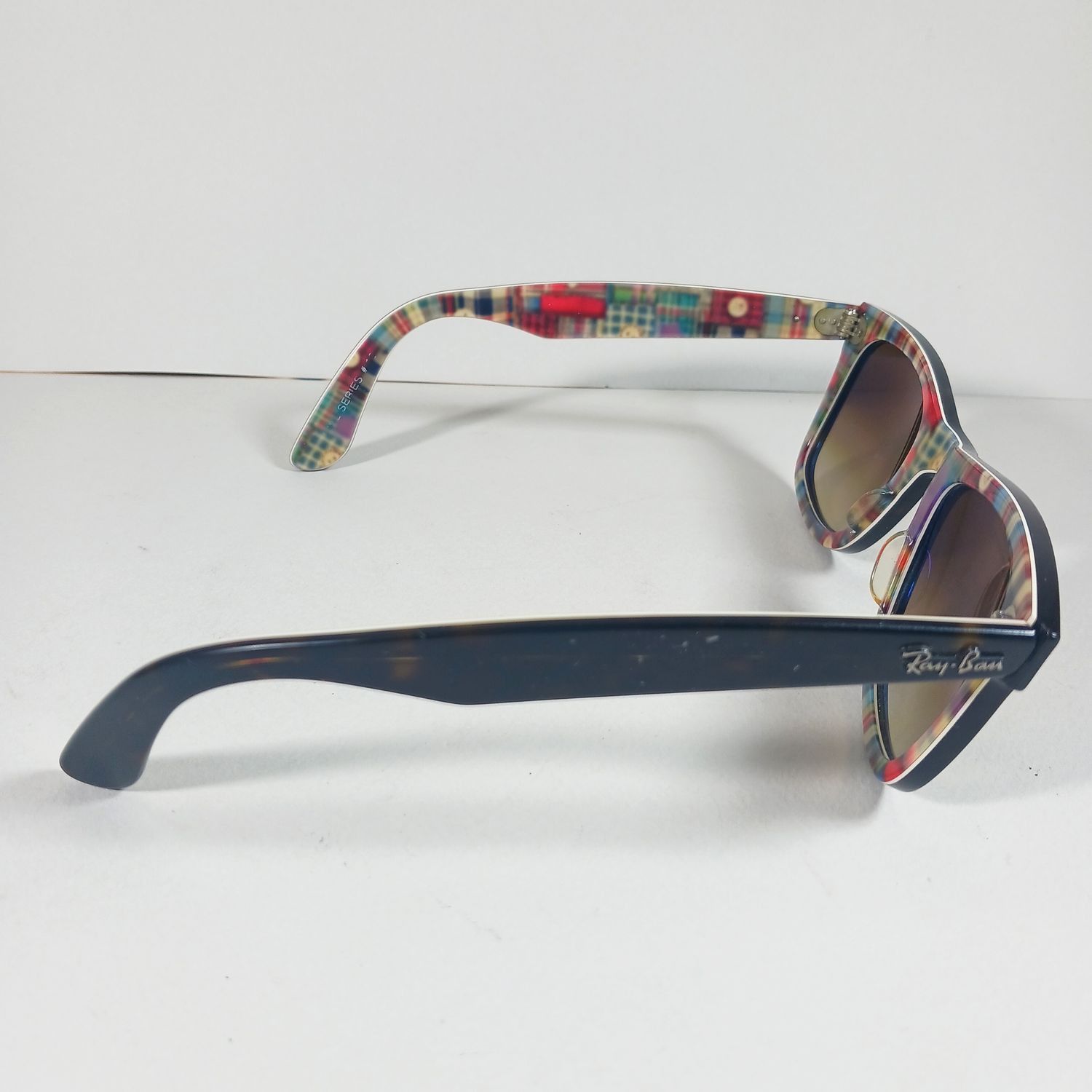 RayBan Ray Ban RB2140 Brown Special Series #13 Wayfarer Sunglasses Size ONE SIZE - 6 Thumbnail