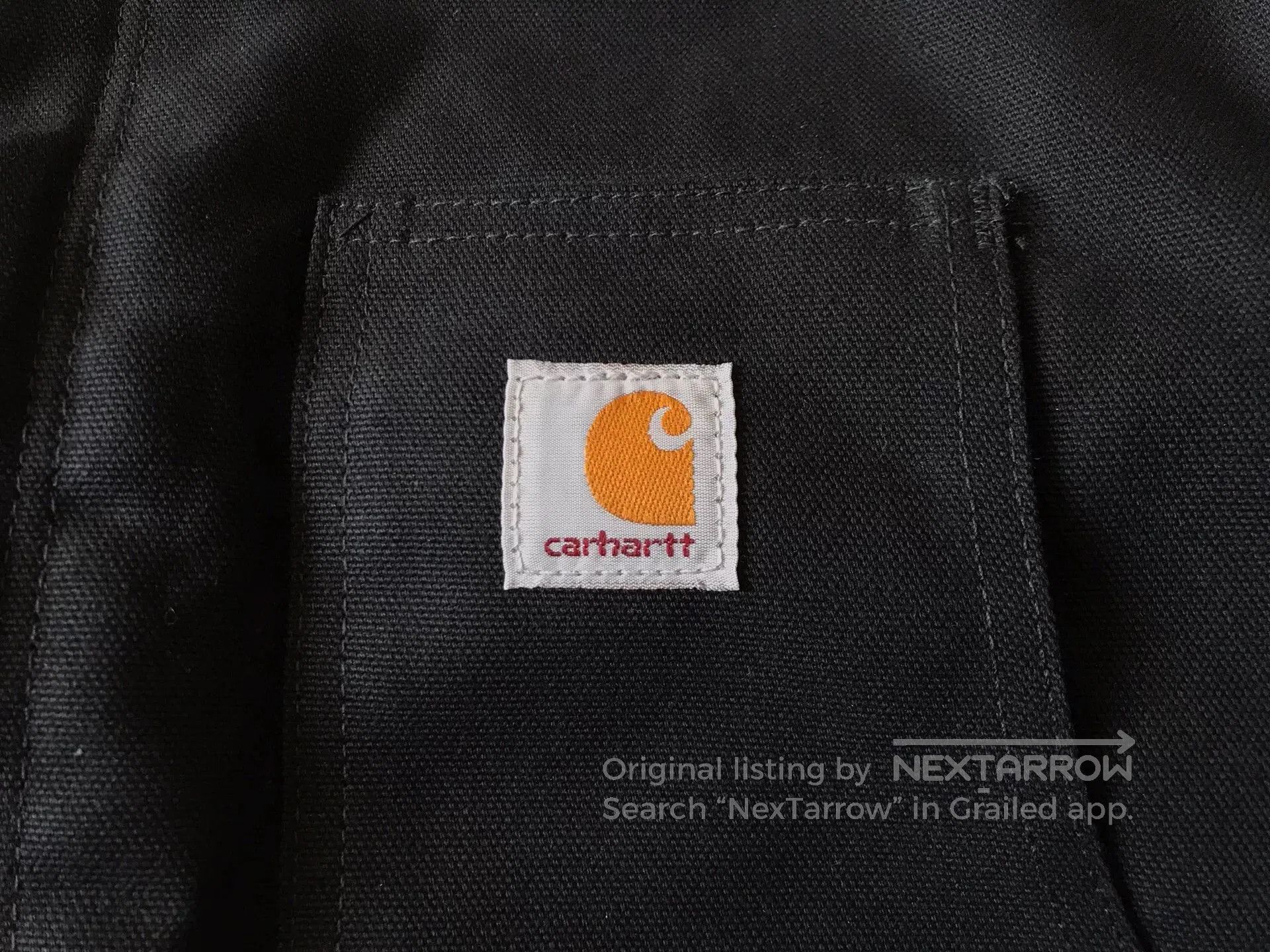 Carhartt Carhartt J002 BLK Canvas Work Jacket. Size US S / EU 44-46 / 1 - 4 Thumbnail