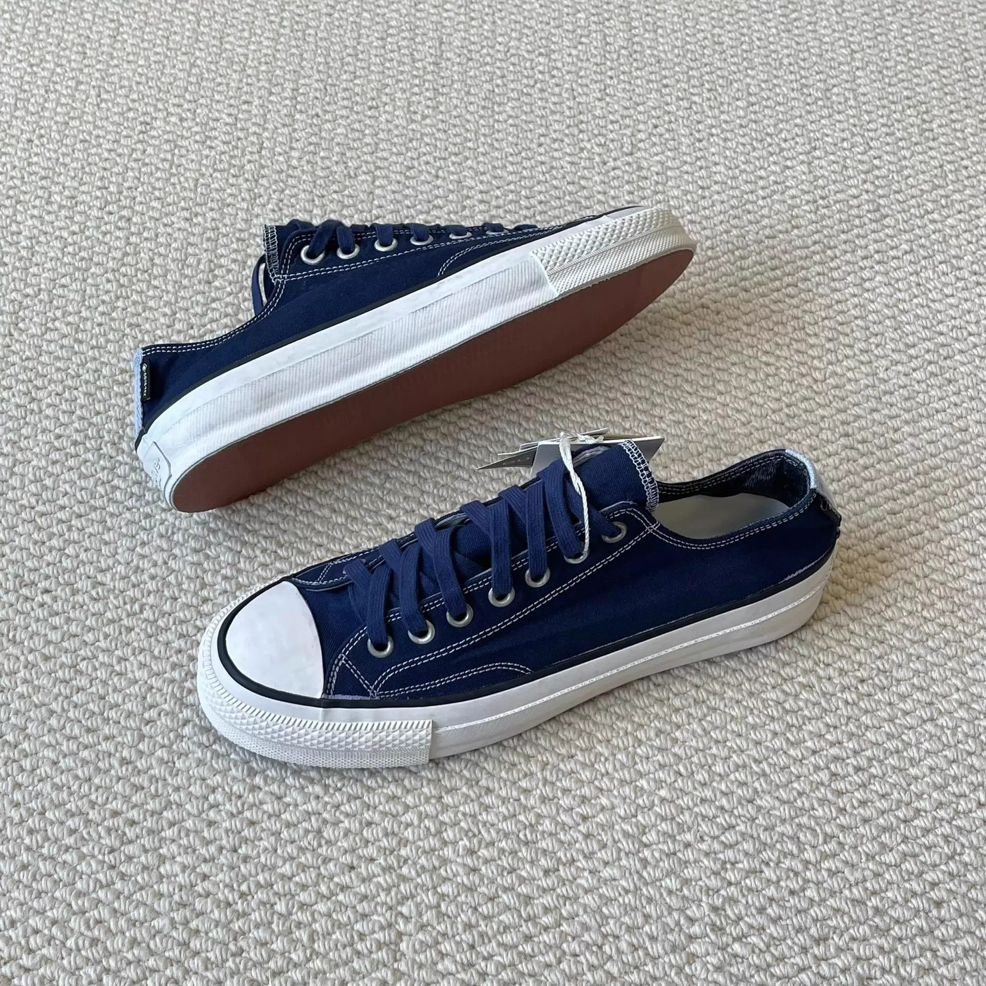 Nonnative nonnative DWELLER TRAINER LOW 25ss Navy GTX Dip-Dyed Size US 9 / EU 42 - 3 Thumbnail