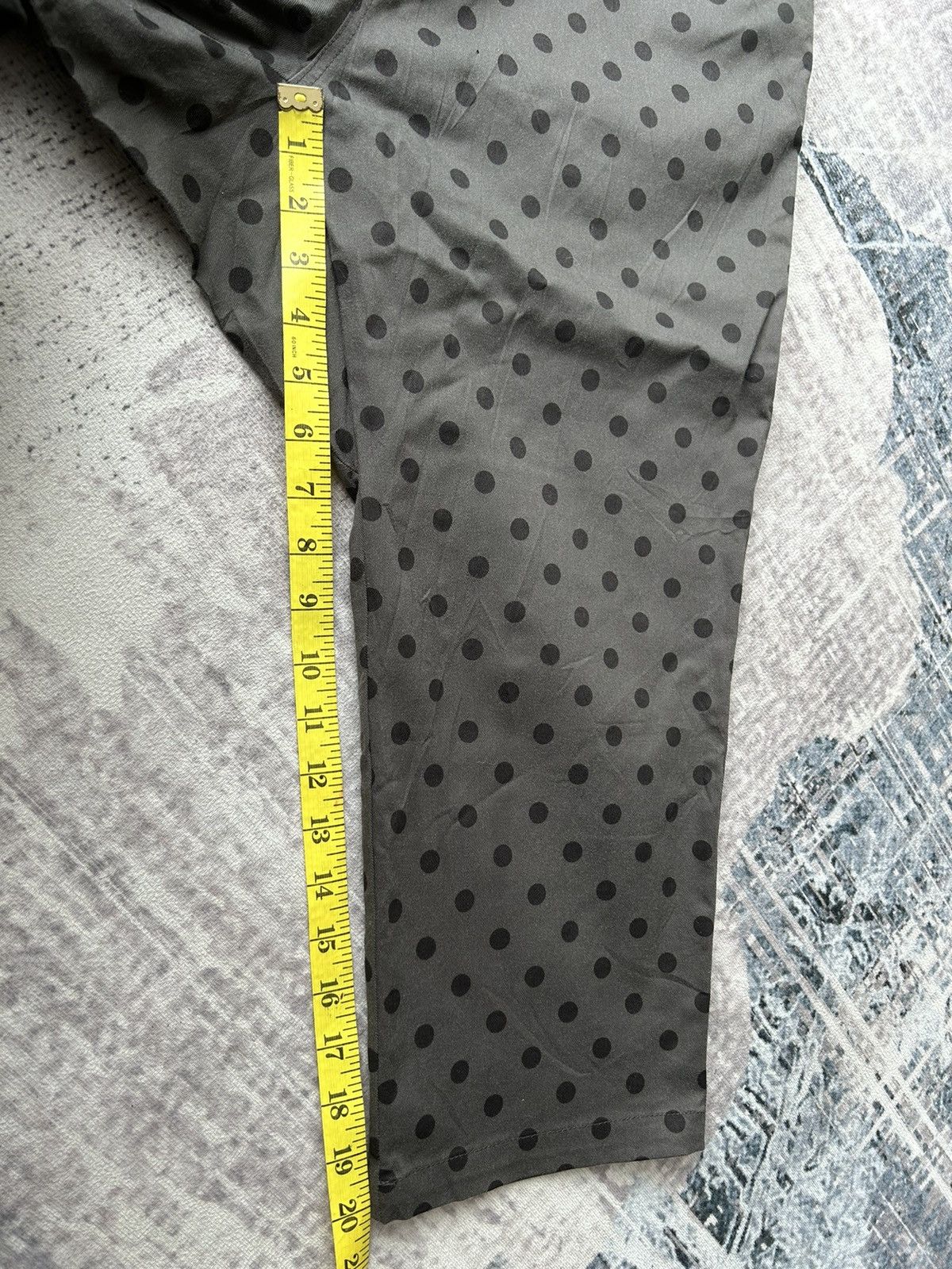 Yohji Yamamoto Yohji Yamamoto Polka Dot Pants Size US 28 / EU 44 - 23 Thumbnail