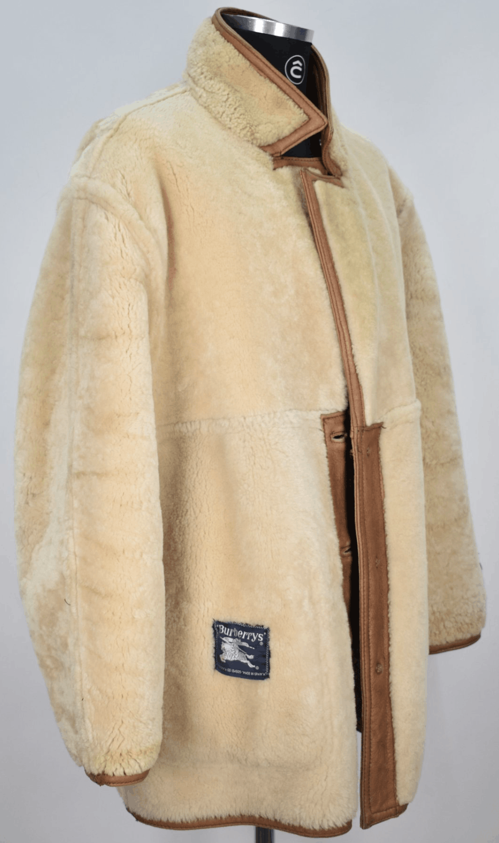 Burberry Burberry's Soft Spanish Lambskin Shearling - Pelliccia Size US XL / EU 56 / 4 - 5 Thumbnail