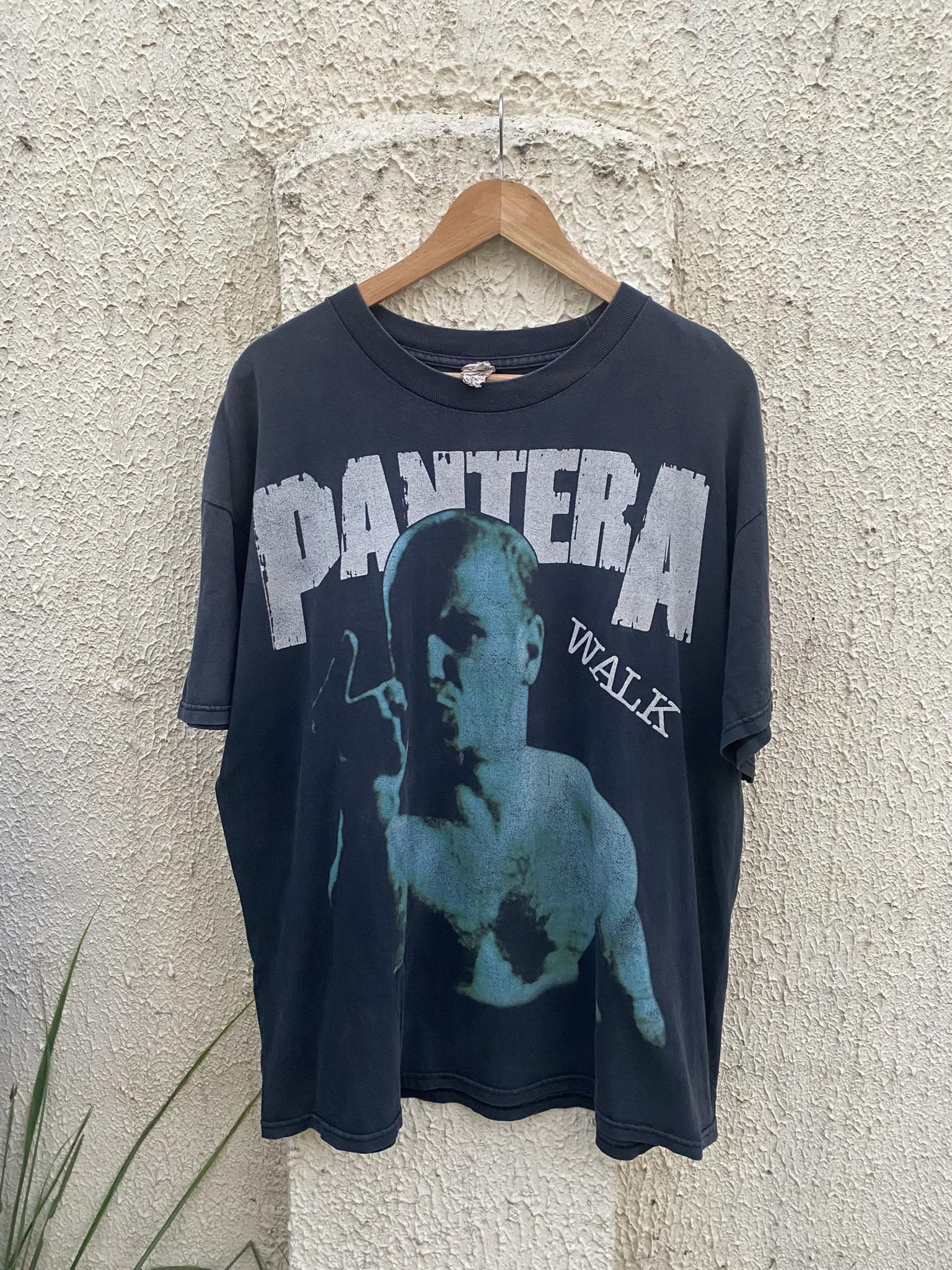 Image of Band Tees x Vintage Pantera “Walk” in Black, Men's (Size XL)