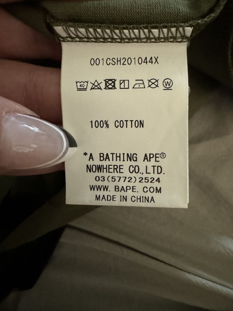 Bape Bape X Champion Tee Size XL Size US XL / EU 56 / 4 - 7 Thumbnail