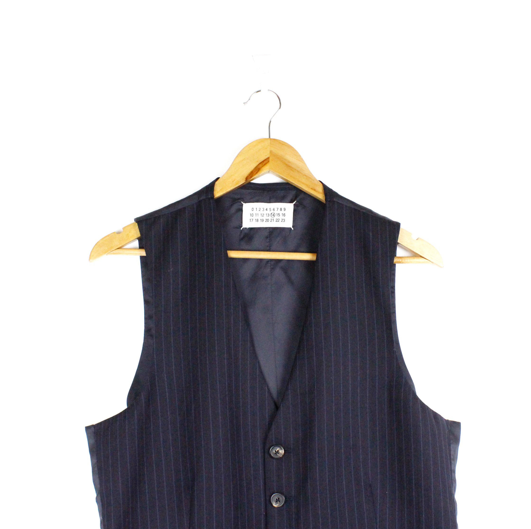 Maison Margiela Archive Maison Margiela Line (14) Wool Vest Waistcoat Size US M / EU 48-50 / 2 - 2 Thumbnail