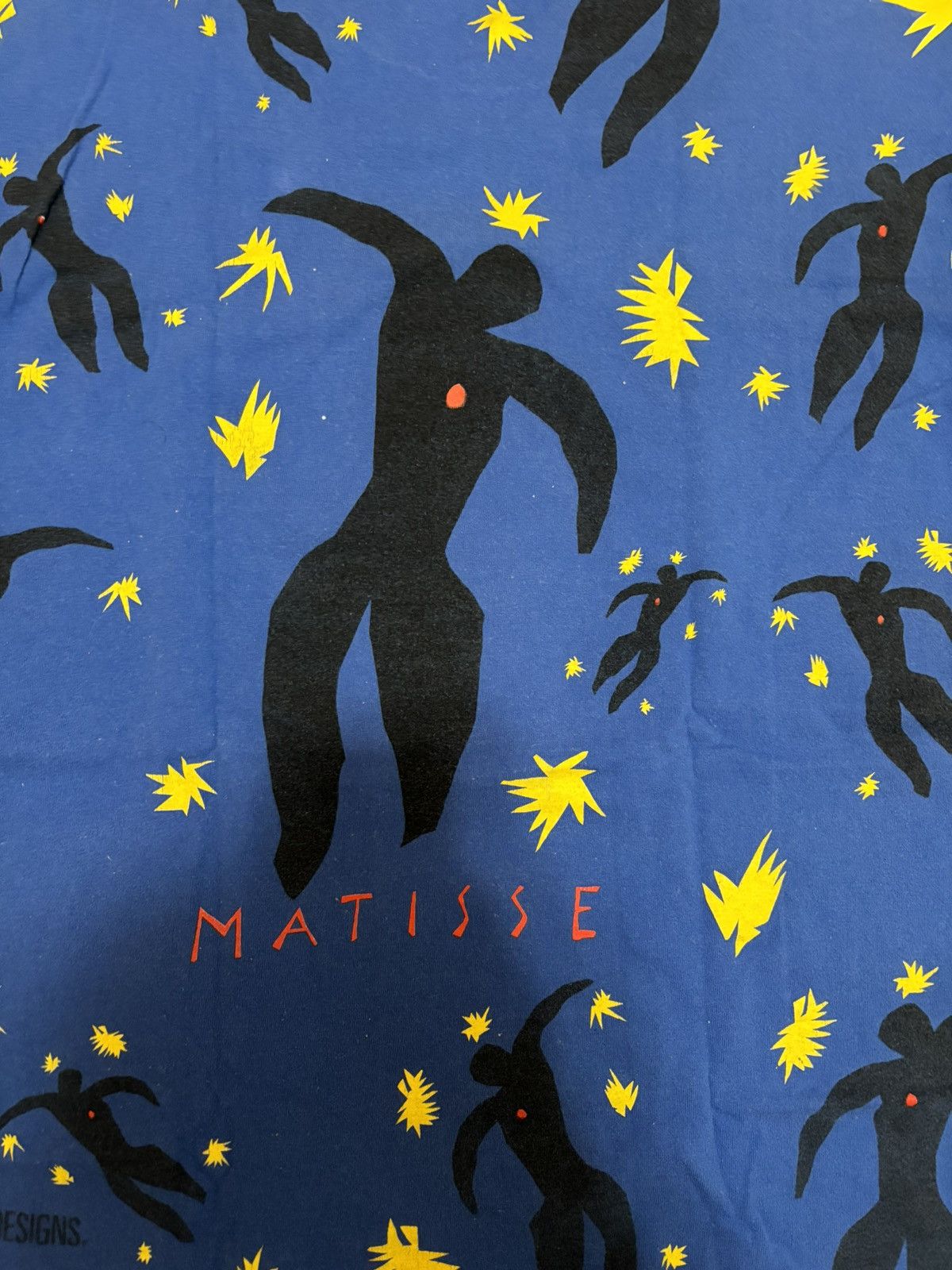 Vintage rare vintage 90s Henri Matisse Icarus Stars all over art tee Size US XL / EU 56 / 4 - 10 Thumbnail