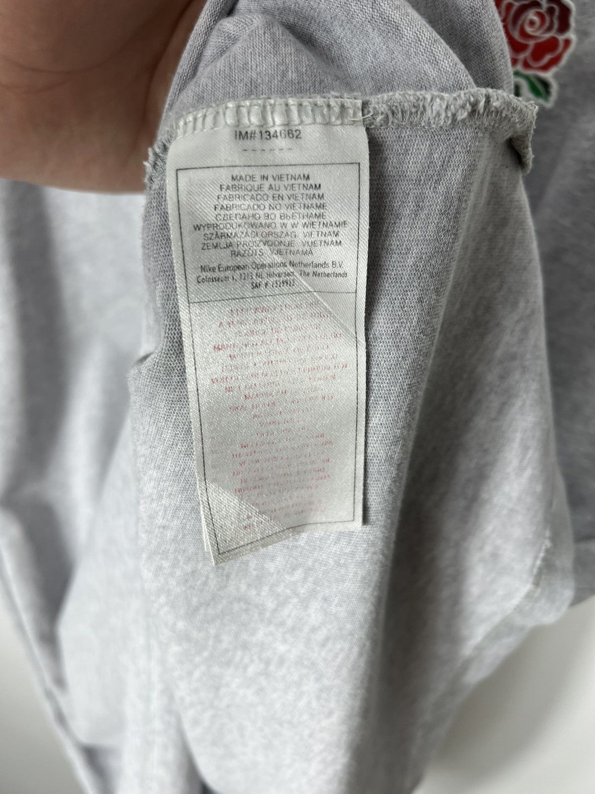 Nike Vintage sportswear sport Nike England Rugby Union T-shirt Size US XL / EU 56 / 4 - 7 Thumbnail
