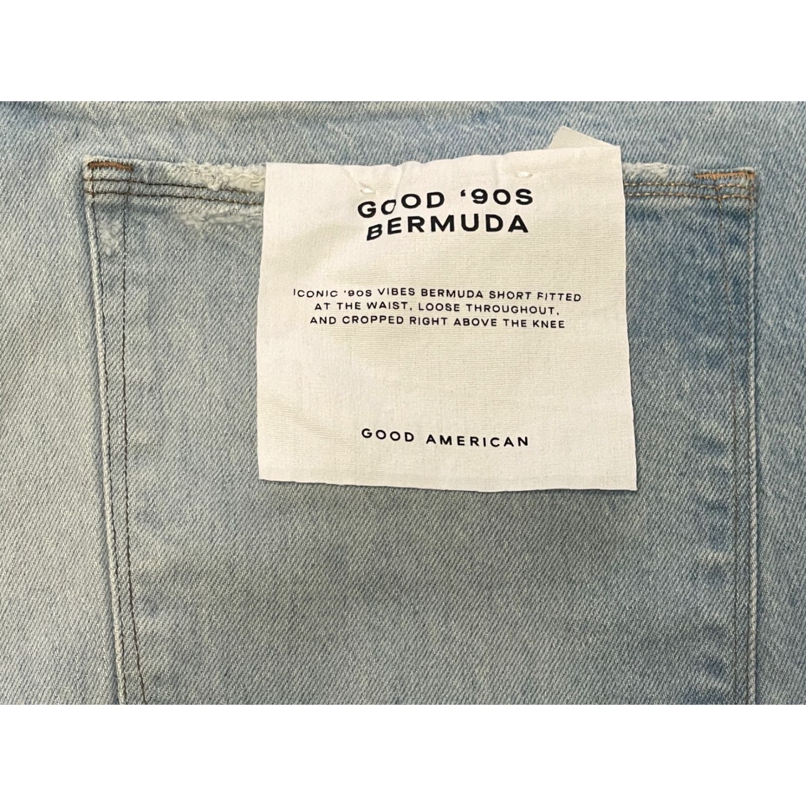 Good American Good American • the good 90’s short Size 38" / US 16 / IT 52 - 4 Thumbnail