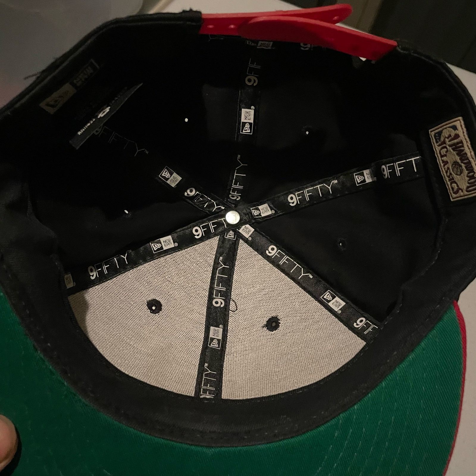 NBA × New Era Chicago Bulls New Era 9fifty NBA Snapback Hat OSFA Size ONE SIZE - 7 Thumbnail
