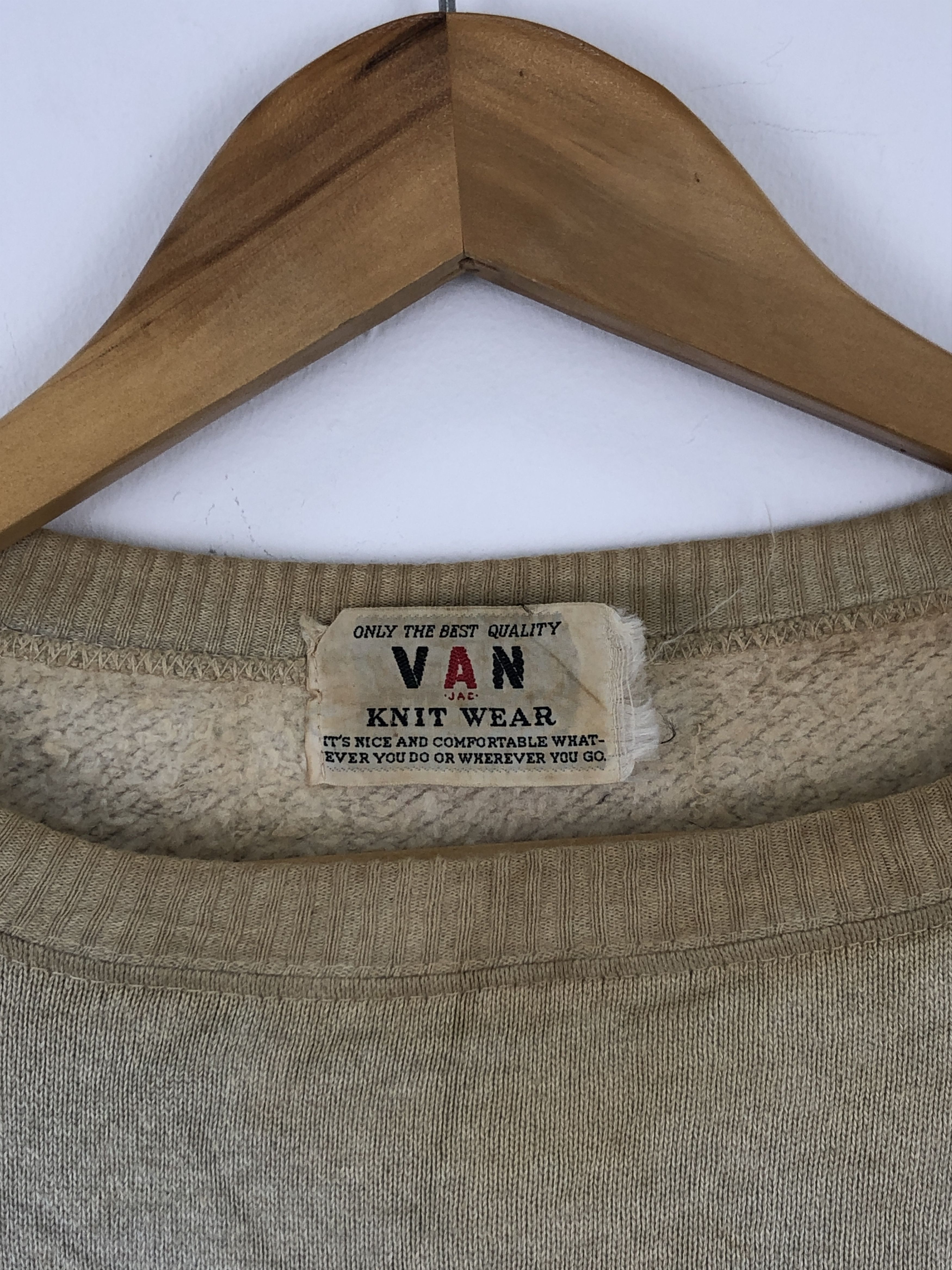 Van Rusty Vintage Van Jac Dirty Pullover Crewneck JA0004 Size US L / EU 52-54 / 3 - 5 Thumbnail