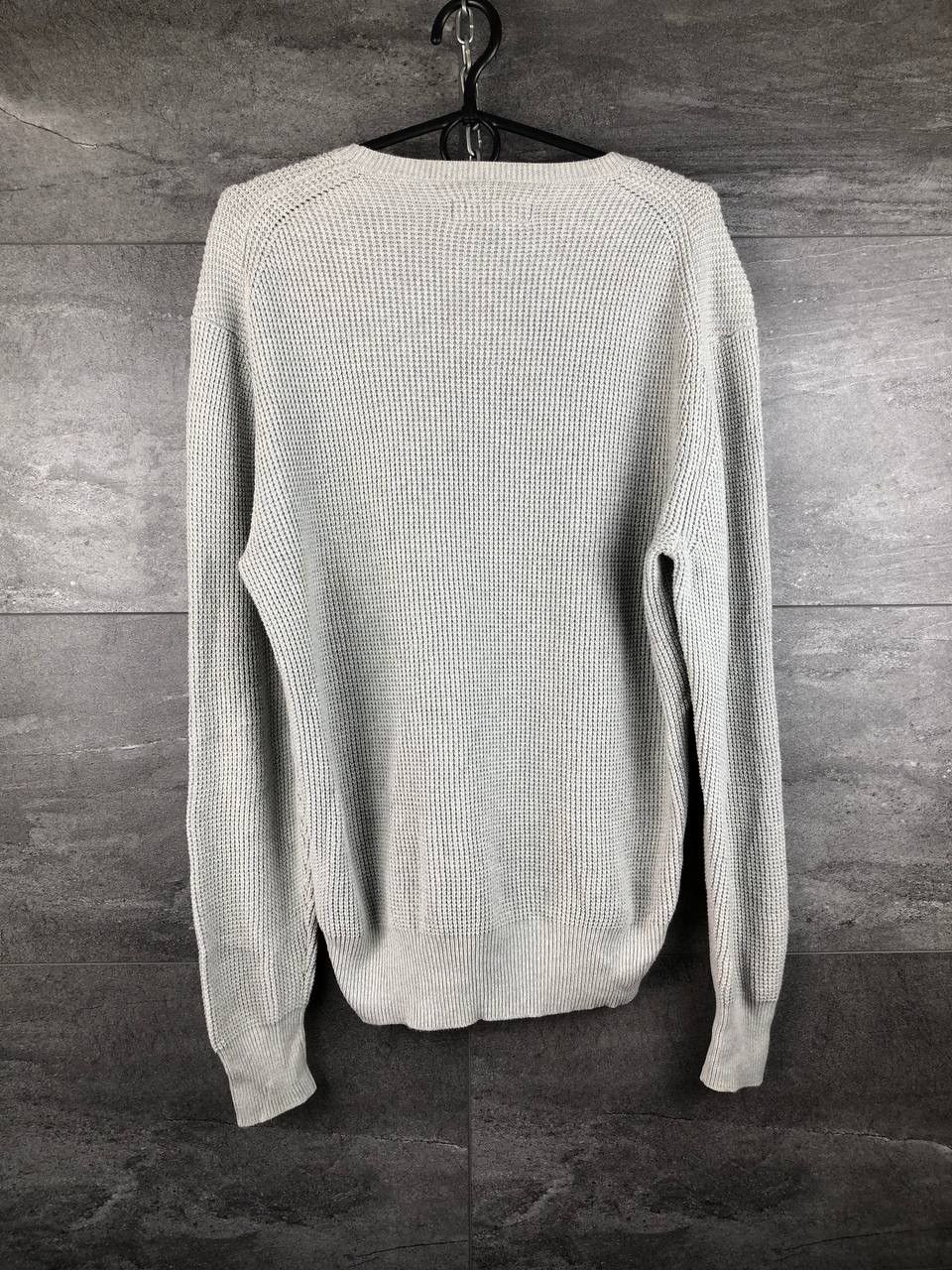 Allsaints Mens Allsaints Trias Crew Logo Embroidered Jumper Sweater Size US M / EU 48-50 / 2 - 8 Thumbnail