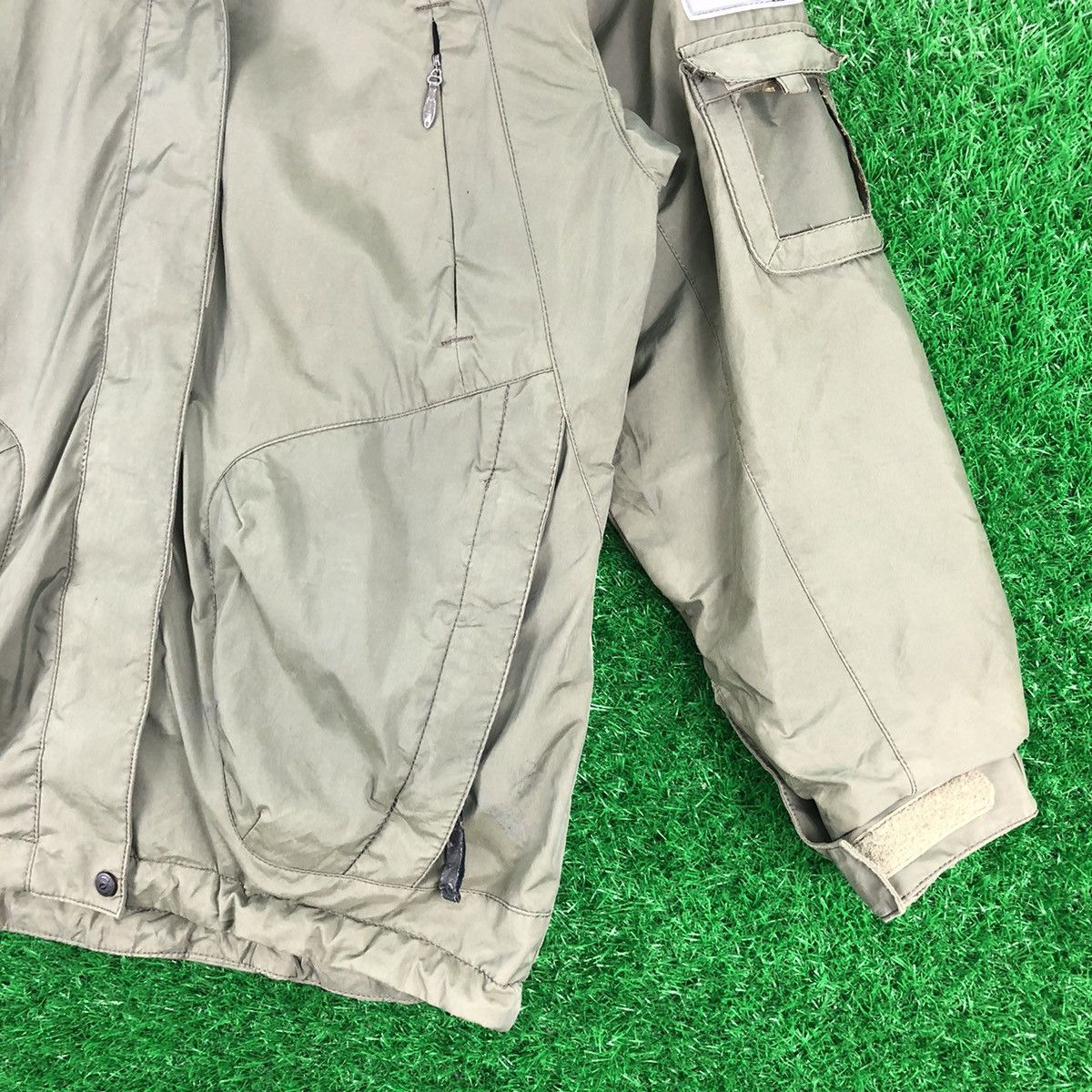 Japanese Brand Vintage 90's Windbreaker Ski Jacket Hoodie by Kissmark Size S / US 4 / IT 40 - 3 Thumbnail