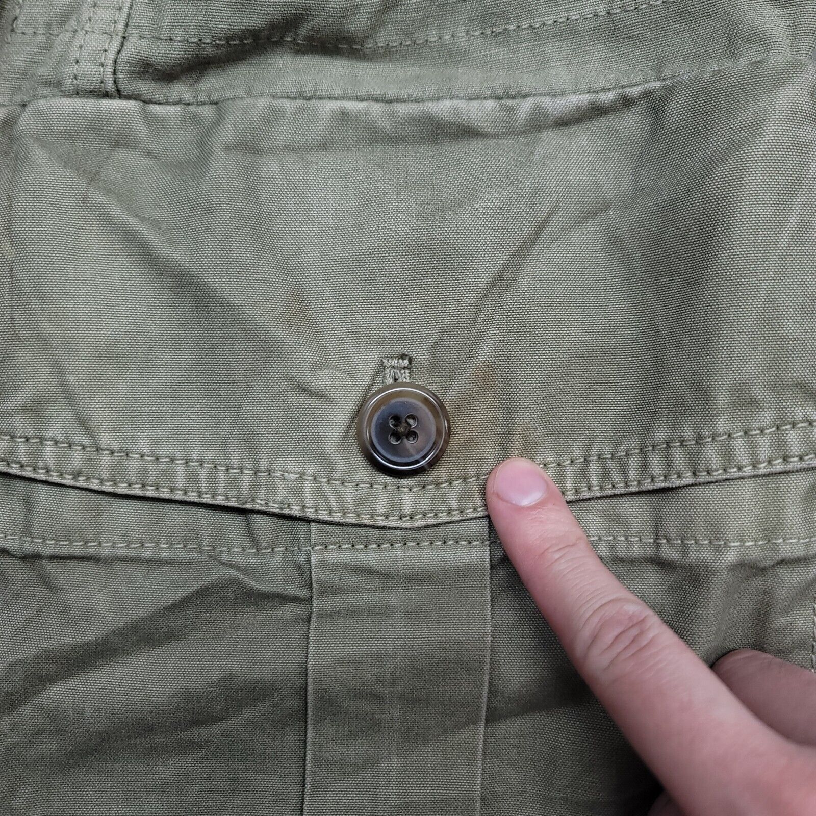 J.Crew JCrew Button Up Casual Outdoor Jacket Womens Size S Green Size S / US 4 / IT 40 - 11 Thumbnail