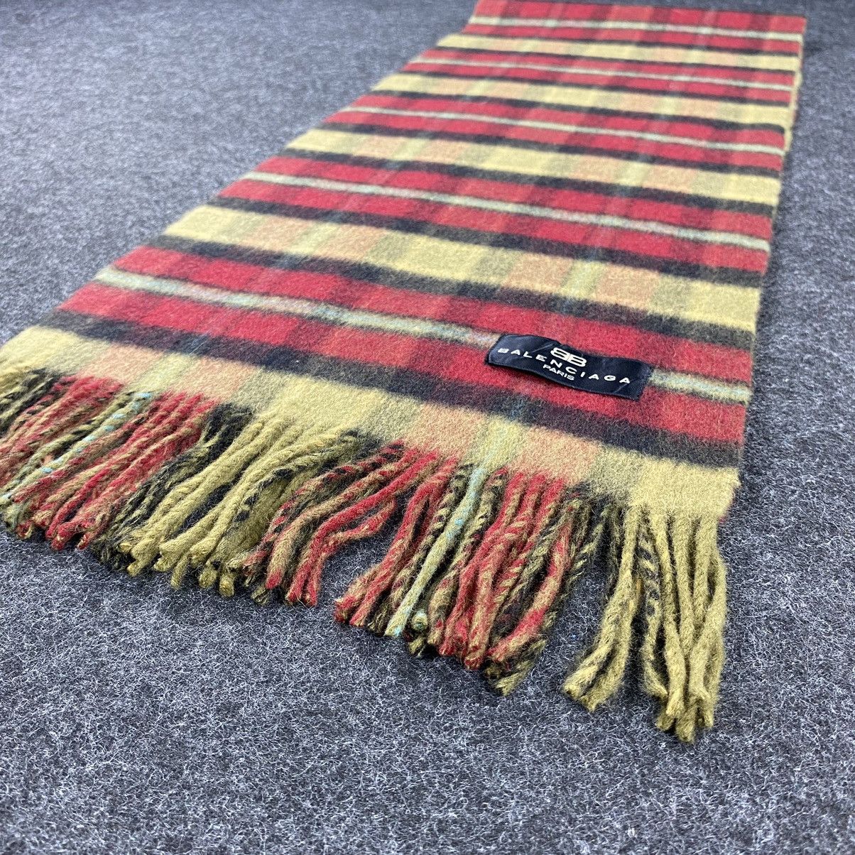 Balenciaga × Vintage Balenciaga Scarf # Muffler # Neckwear # D281 Size ONE SIZE - 4 Thumbnail