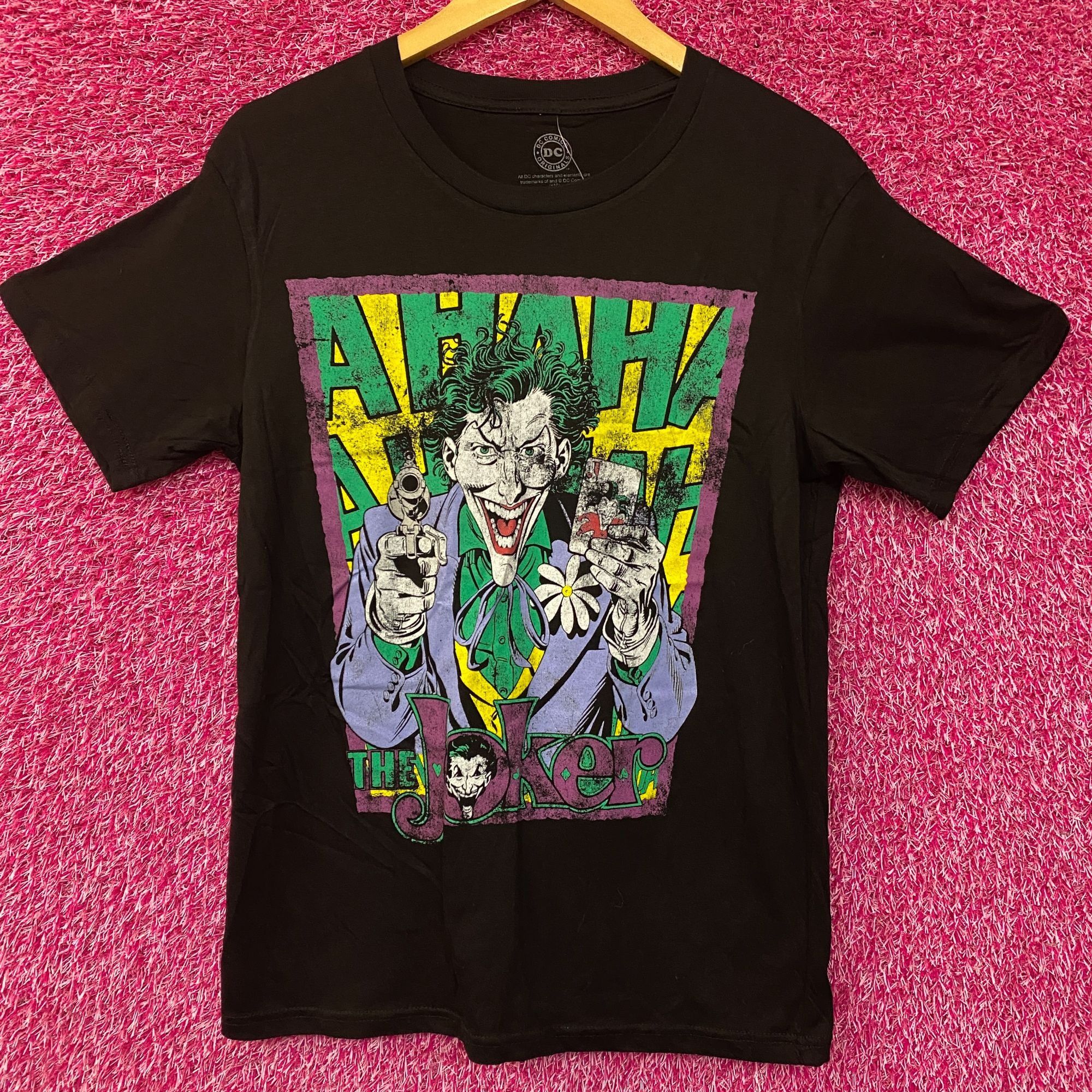 DC DC Batman The Joker Laughing T Shirt Small Size US S / EU 44-46 / 1 - 1 Thumbnail