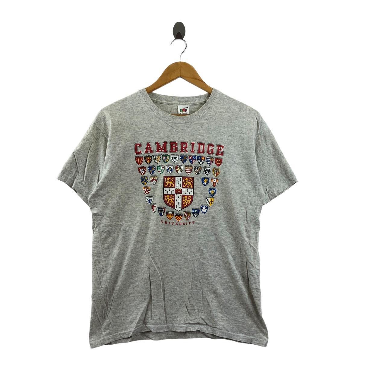Other CAMBRIDGE UNIVERSITY COLLEGE Logo Tee Shirt Collegiate Size M / US 6-8 / IT 42-44 - 1 Thumbnail