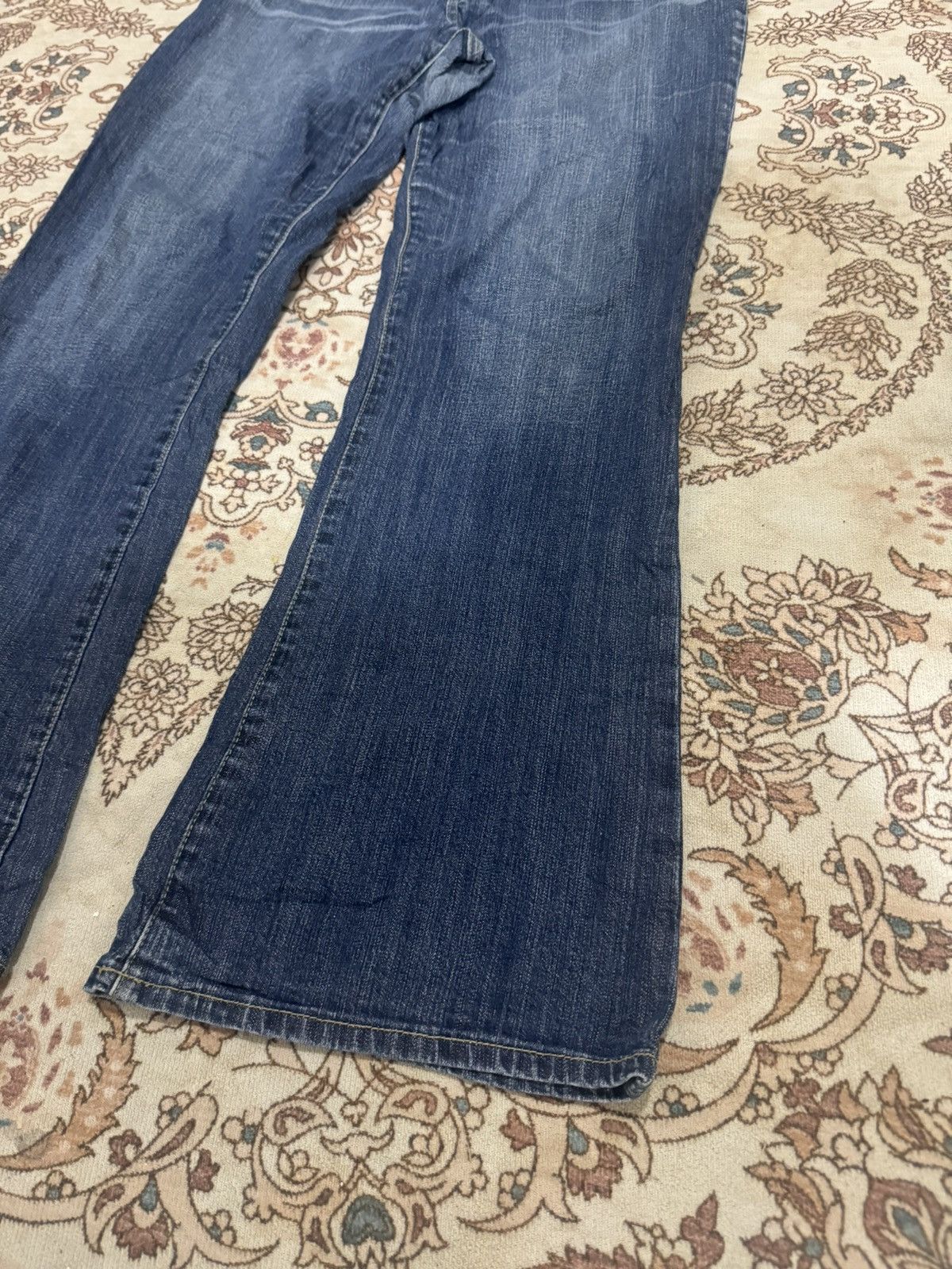 Le Grande Bleu (L.G.B.) × Tornado Mart × Vintage Flare Vintage Sagres Jeans Bootcut Size US 32 / EU 48 - 3 Thumbnail